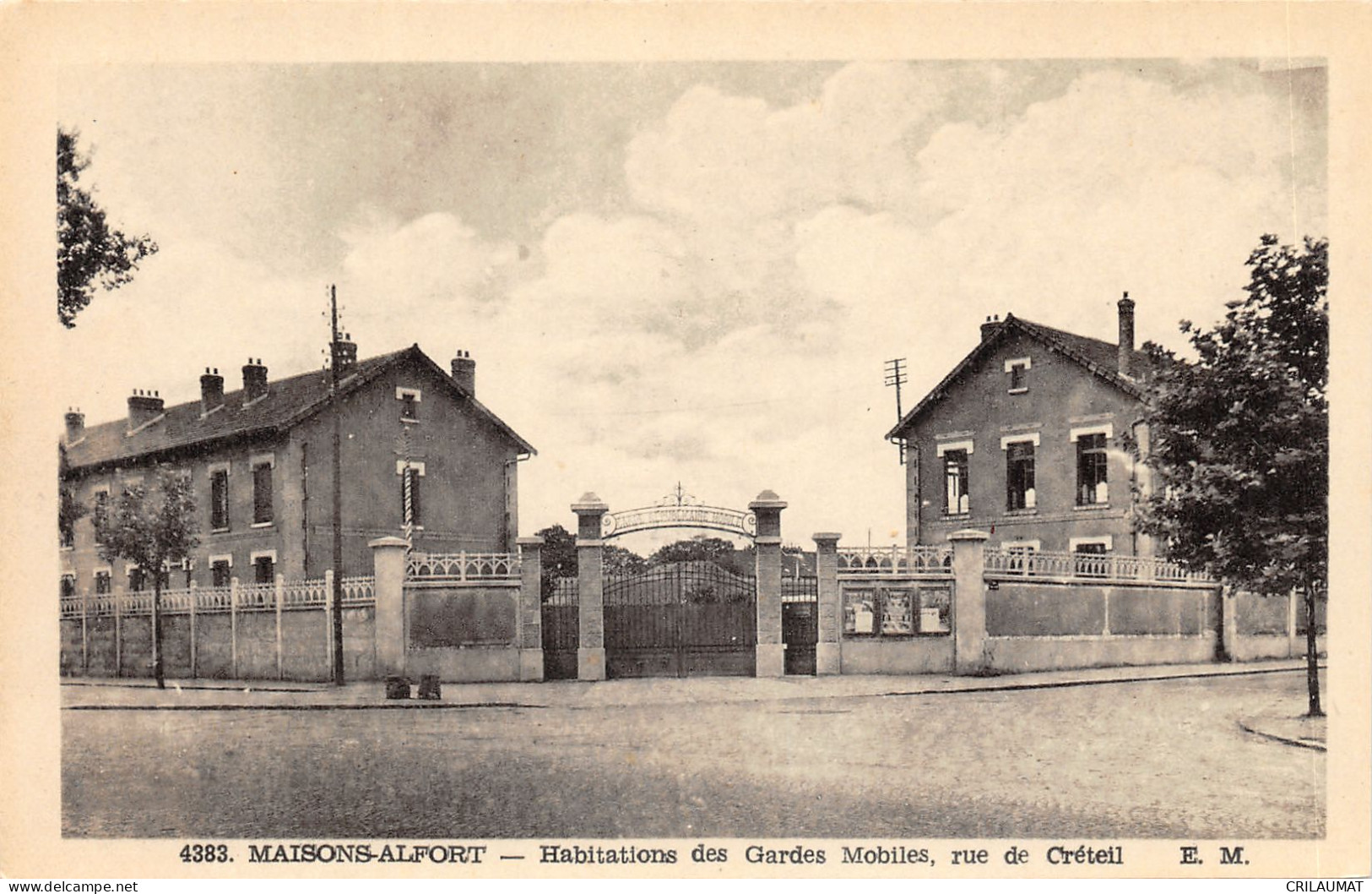 94-MAISONS ALFORT-HABITATIONS GARDES MOBILES-N°6026-B/0149 - Maisons Alfort