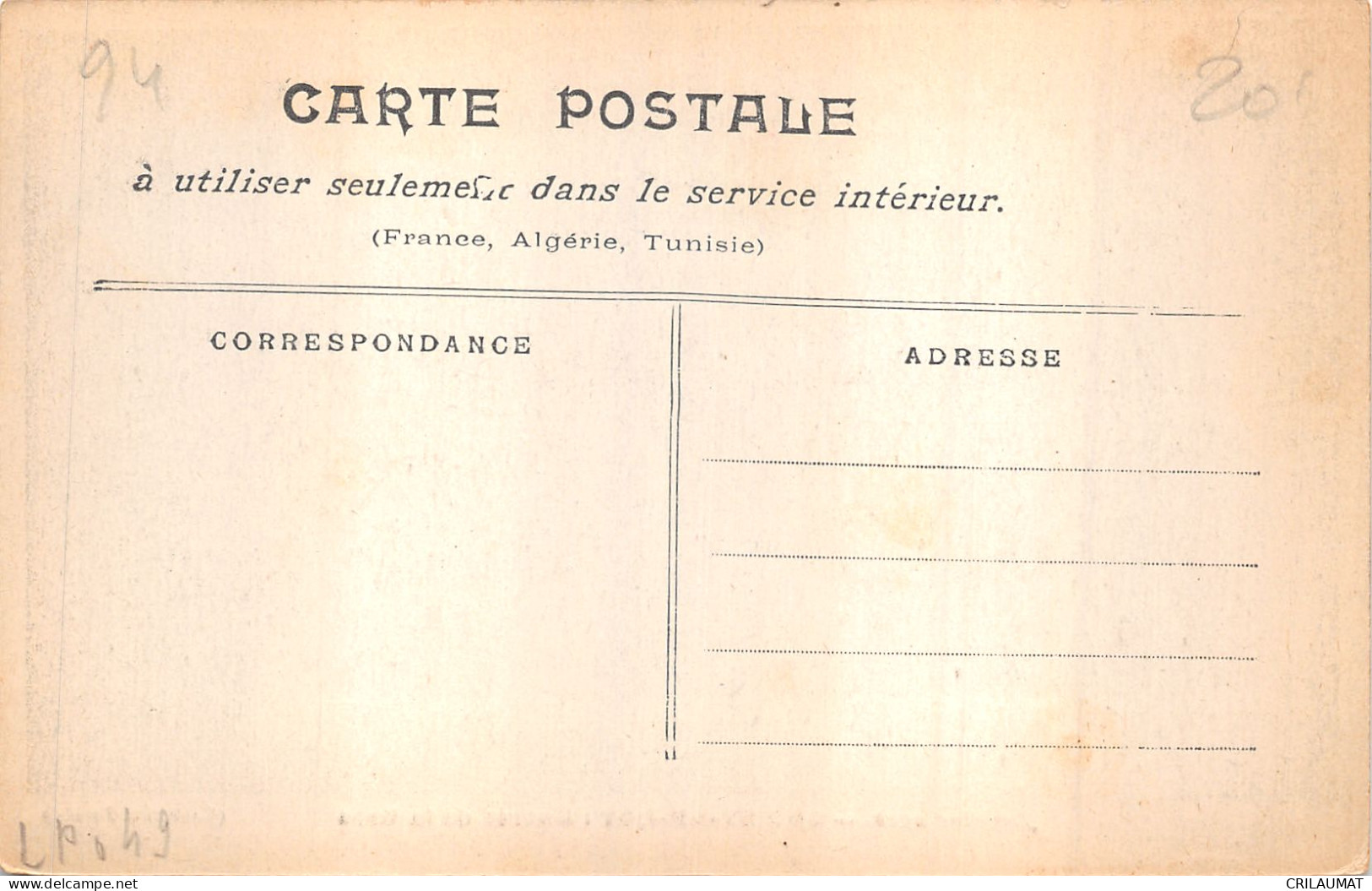 94-CHOISY LE ROY-INONDATIONS 1910-LOCOMOTIVE-N°6026-B/0059 - Choisy Le Roi