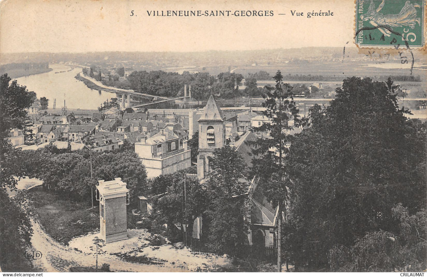 94-VILLENEUVE SAINT GEORGES-VUE GENERALE-N°6026-B/0021 - Villeneuve Saint Georges