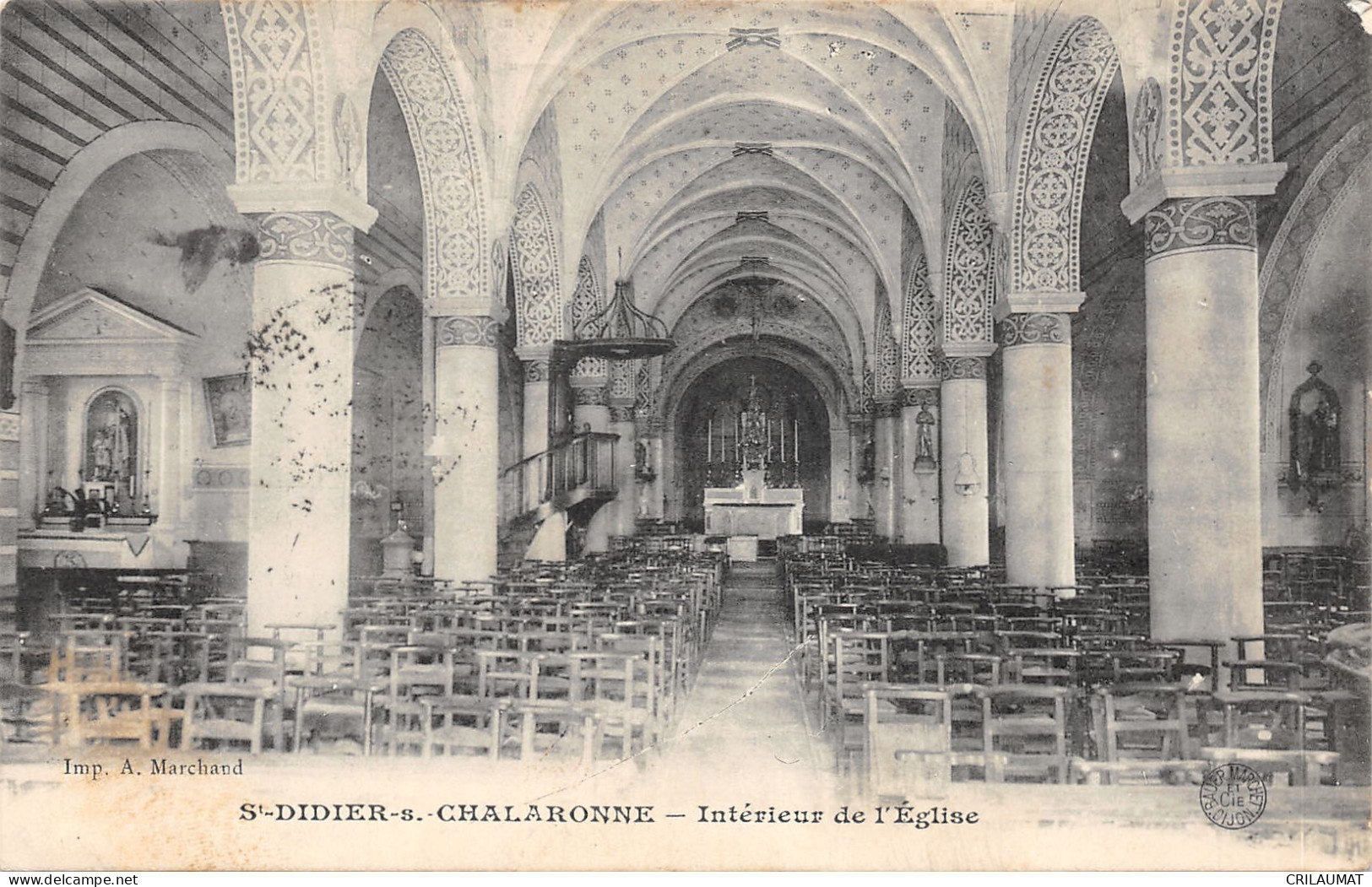 01-SAINT DIDIER SUR CHALARONNE-INTERIEUR DE L EGLISE-N°6027-A/0021 - Non Classificati