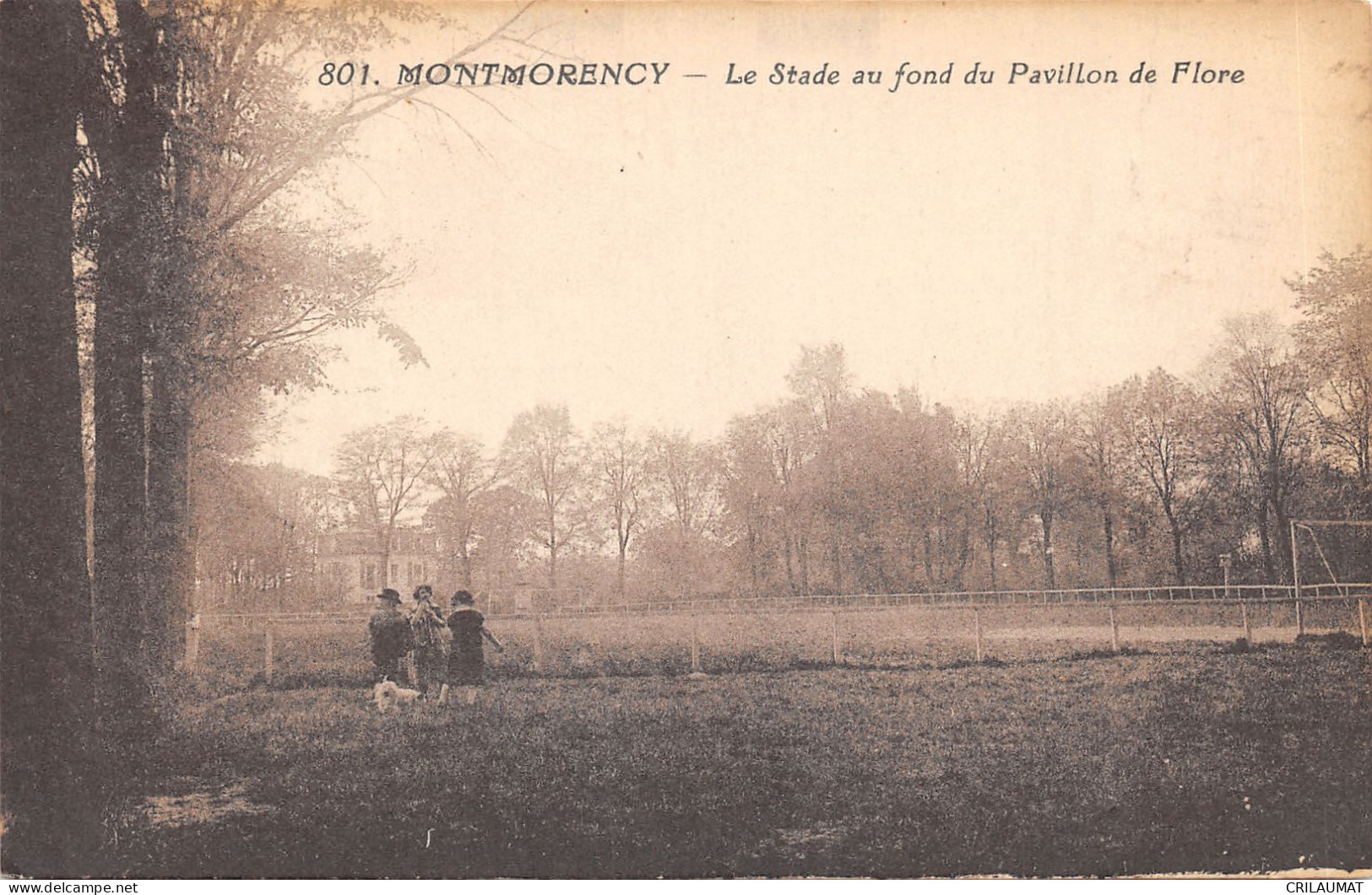95-MONTMORENCY-LE STADE-PAVILLON DE FLORE-N°6026-F/0289 - Montmorency