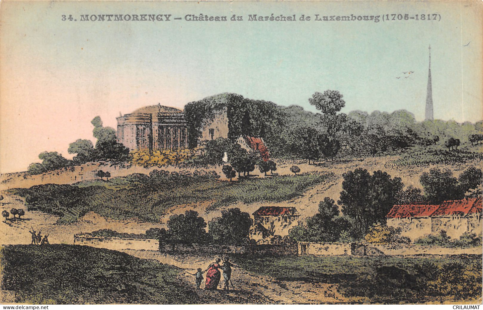 95-MONTMORENCY-CHÂTEAU DU MARECHAL DE Luxembourg-N°6026-F/0275 - Montmorency