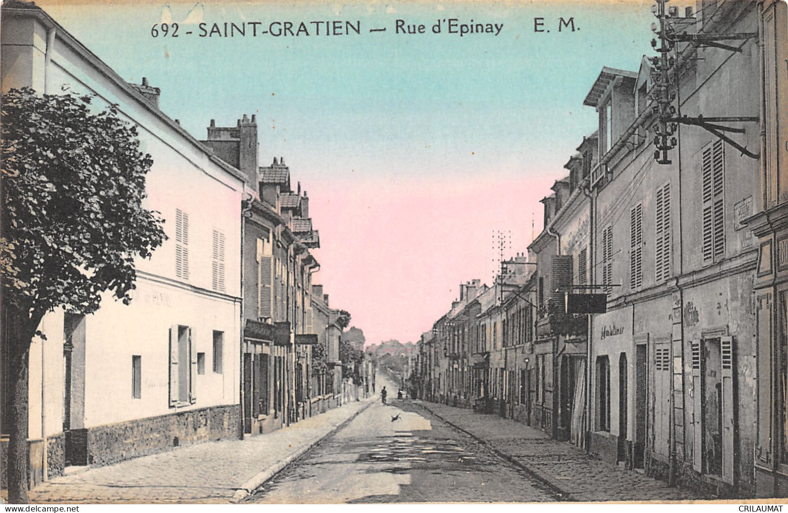 95-SAINT GRATIEN-RUE D EPINAY-N°6026-F/0085 - Saint Gratien