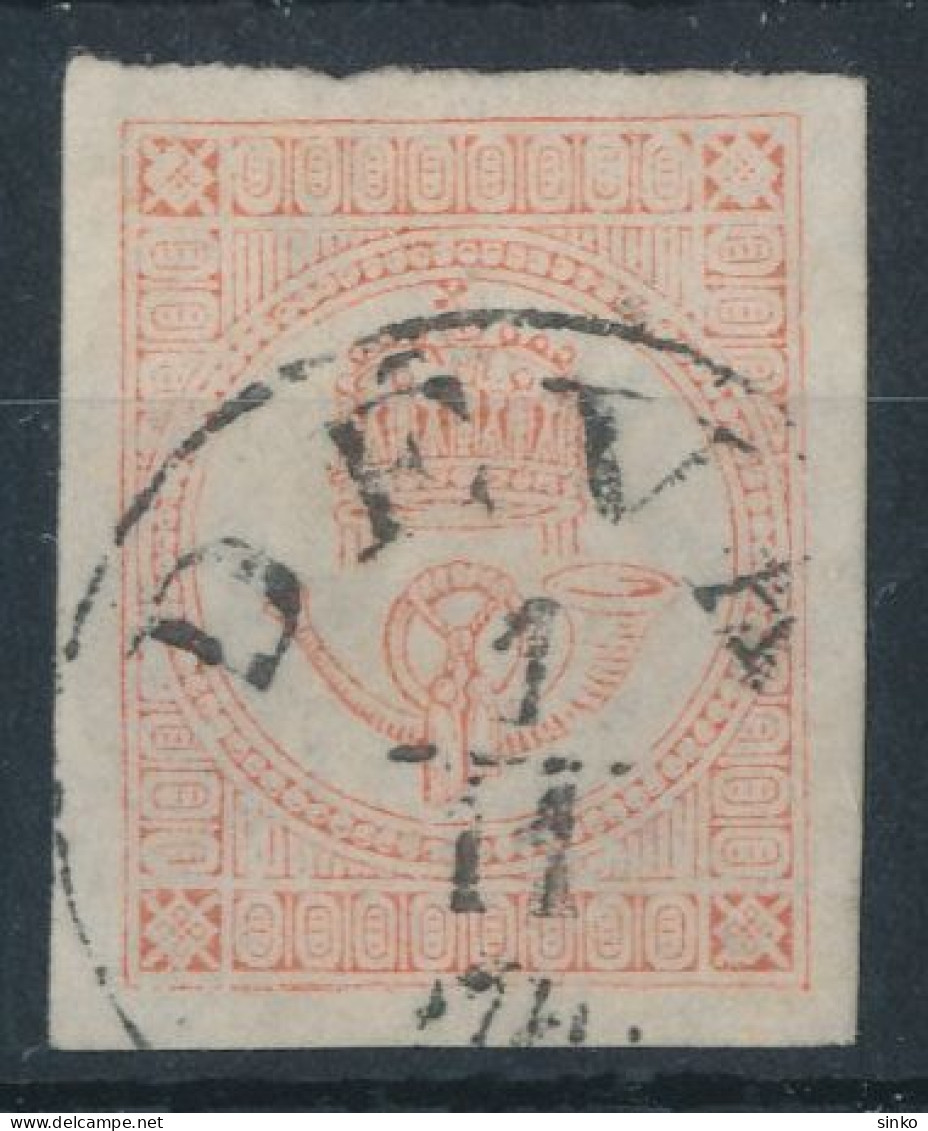 1871. Newspaper Stamp, DEVA - Periódicos