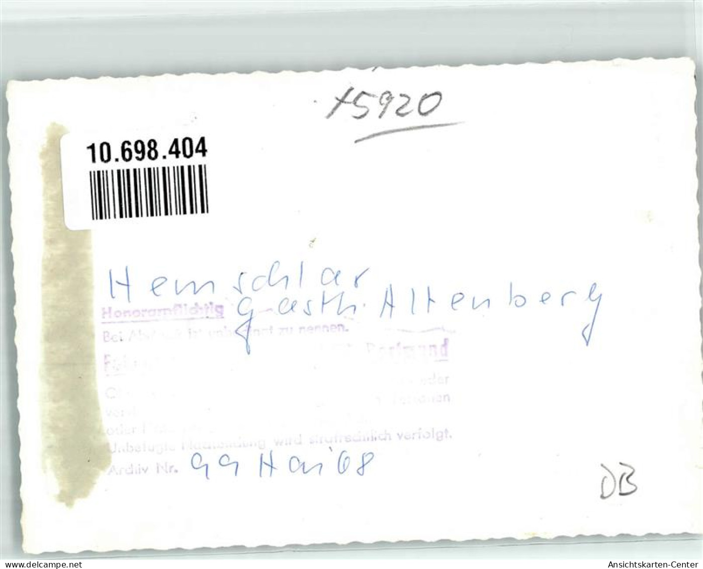 10698404 - Hemschlar - Bad Berleburg