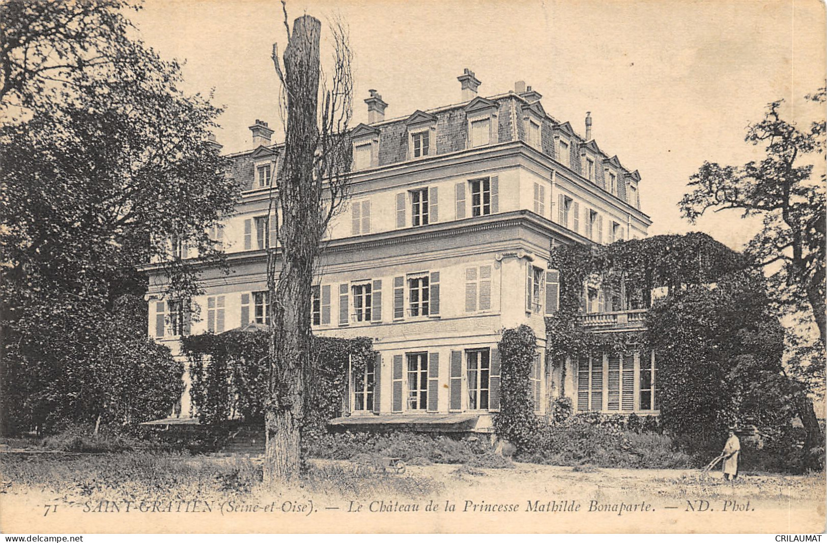 95-SAINT GRATIEN-CHÂTEAU PRINCESSE MATHILDE BONAPARTE-N°6026-E/0105 - Saint Gratien