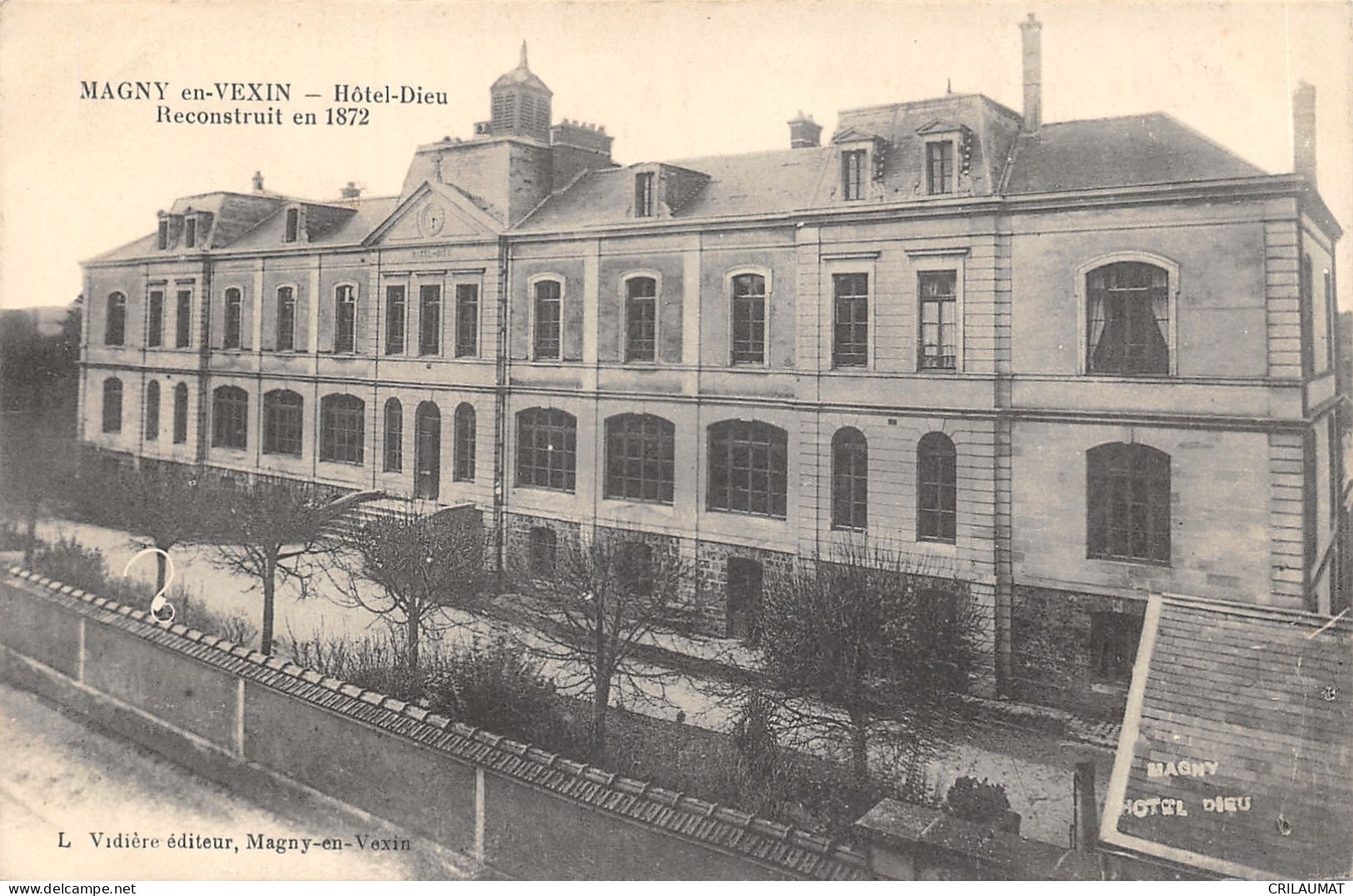 95-MAGNY EN VEXIN-HOTEL DIEU-N°6026-E/0101 - Magny En Vexin