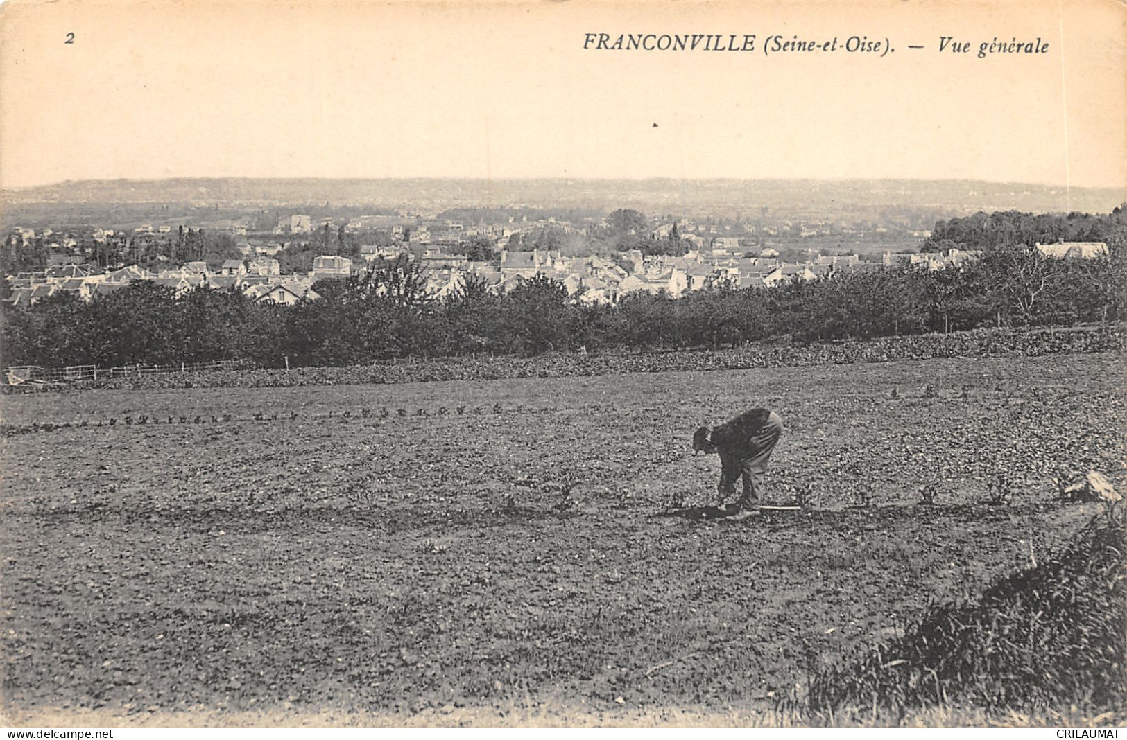 95-FRANCONVILLE-VUE GENERALE-N°6026-E/0095 - Franconville