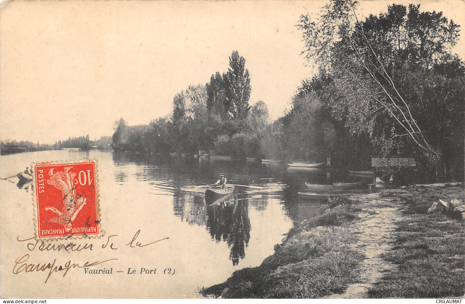 95-VAUREAL-LE PORT-N°6026-D/0331 - Vauréal