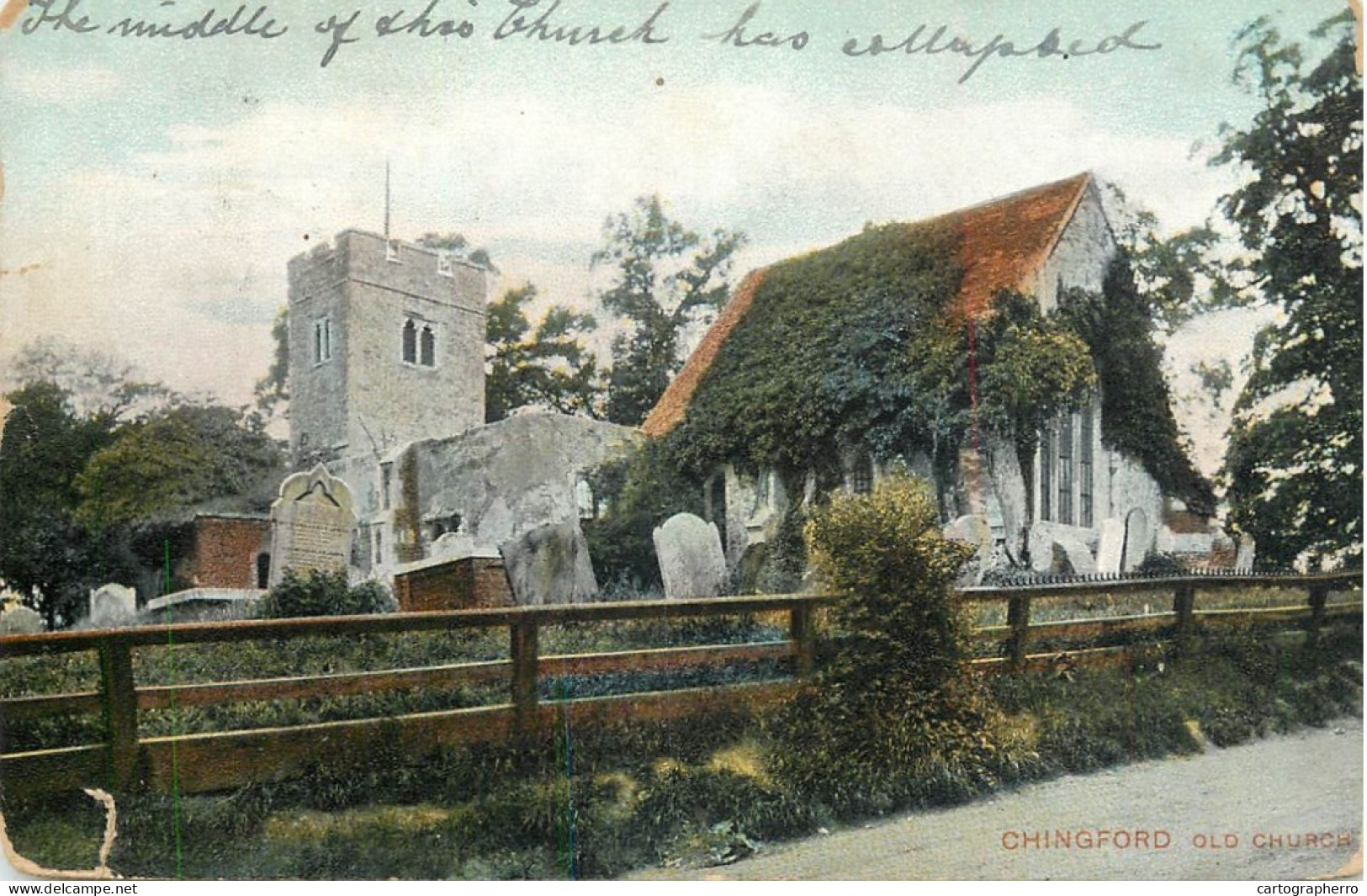 British Churches & Cathedrals Chingford Old Church - Eglises Et Cathédrales