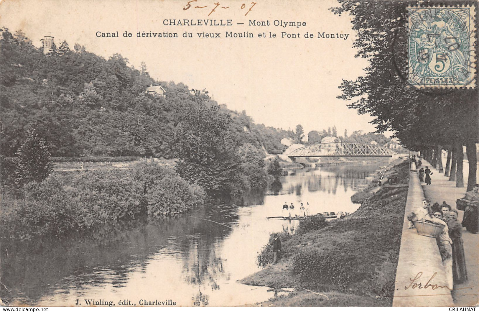 08-CHARLEVILLE-MONT OLYMPE-N°6027-C/0159 - Charleville
