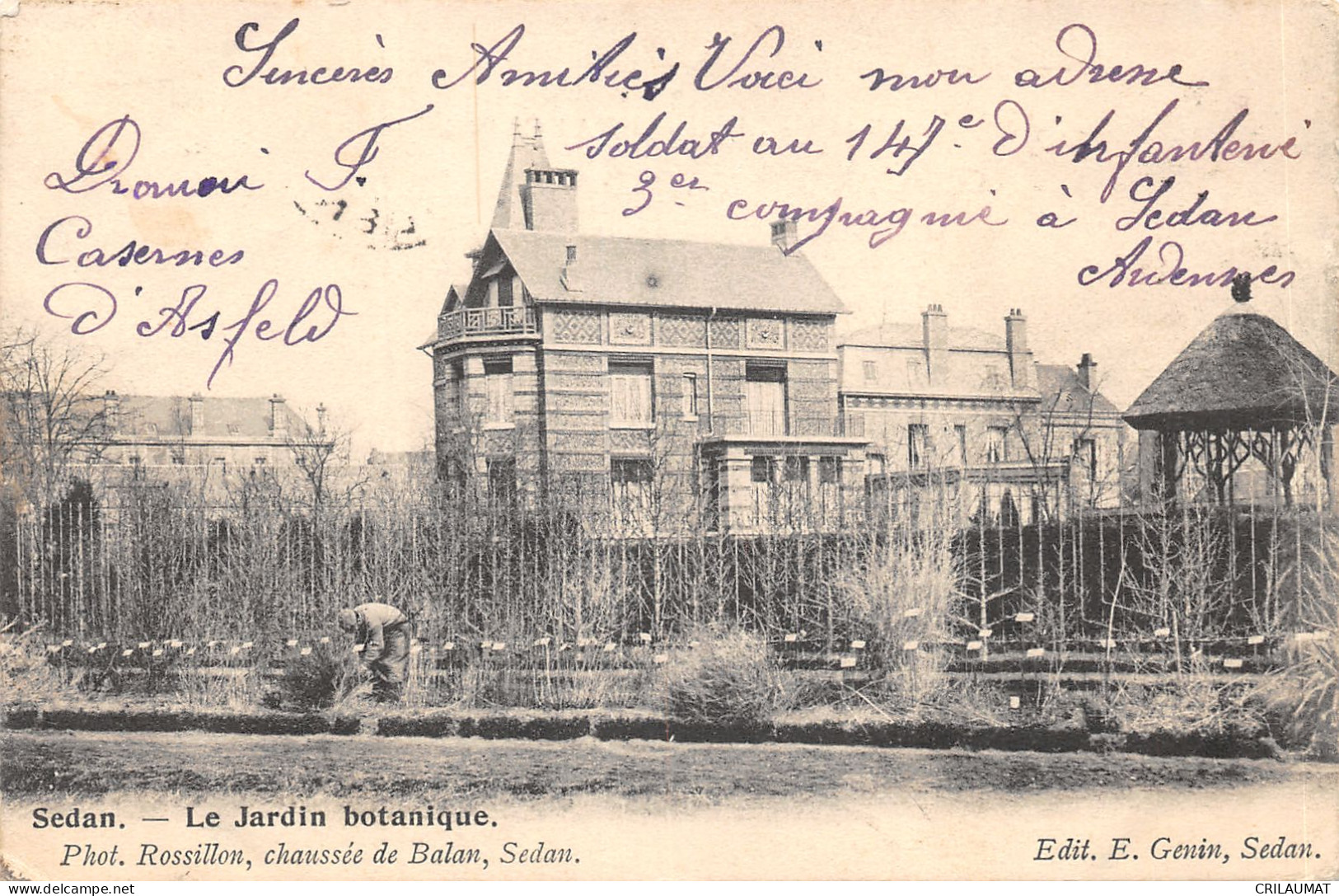 08-SEDAN-JARDIN BOTANIQUE-N°6027-C/0133 - Sedan