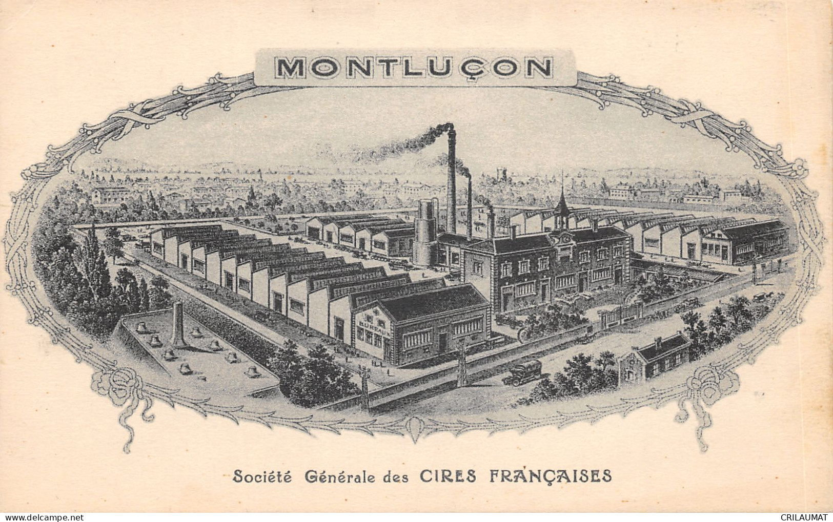 03-MONTLUCON-SOCIETE GENERALE DES CIRES FRANCAISES-N°6027-B/0291 - Montlucon