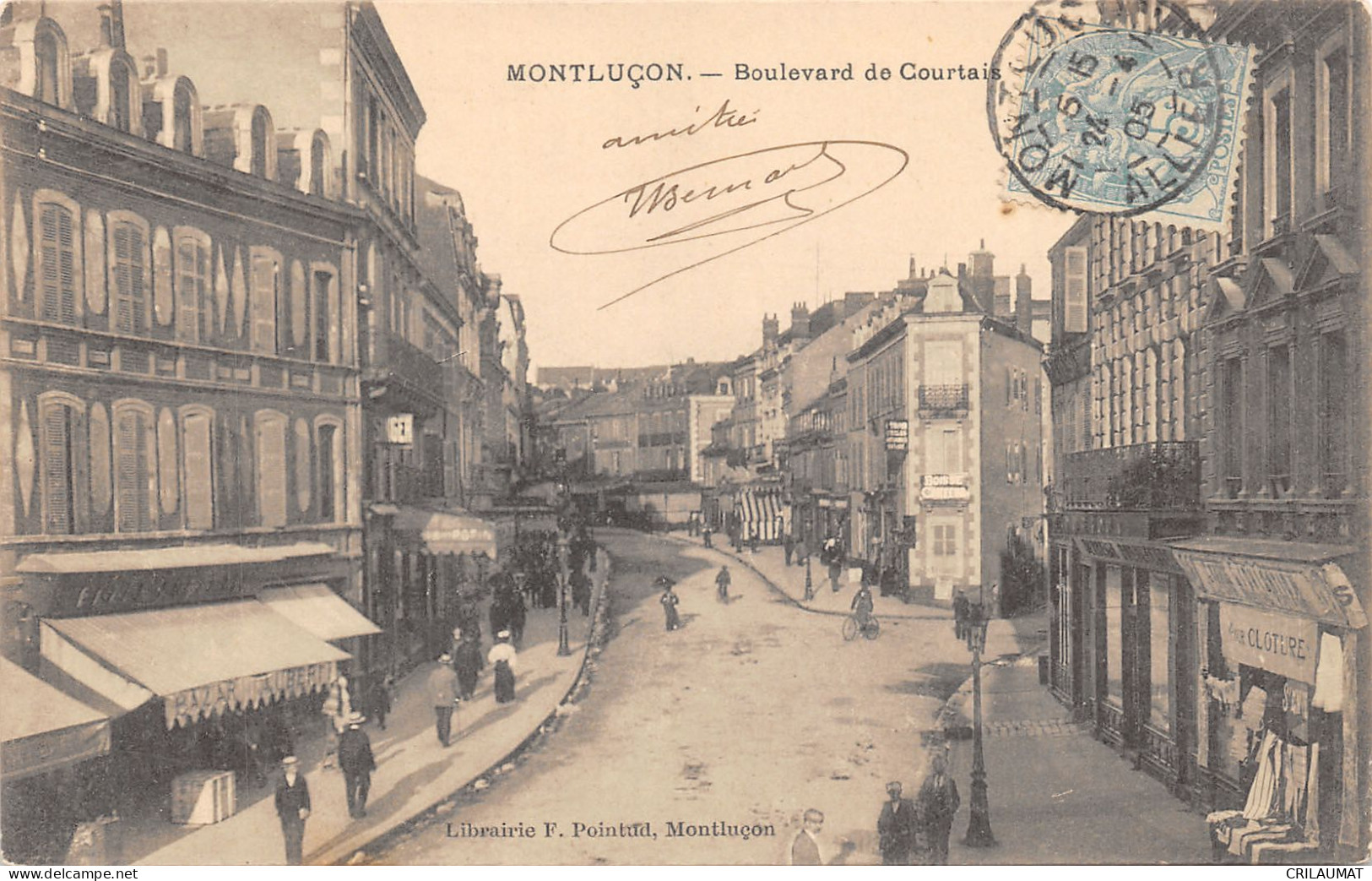 03-MONTLUCON-BOULEVARD DE COURTAIS-N°6027-B/0229 - Montlucon