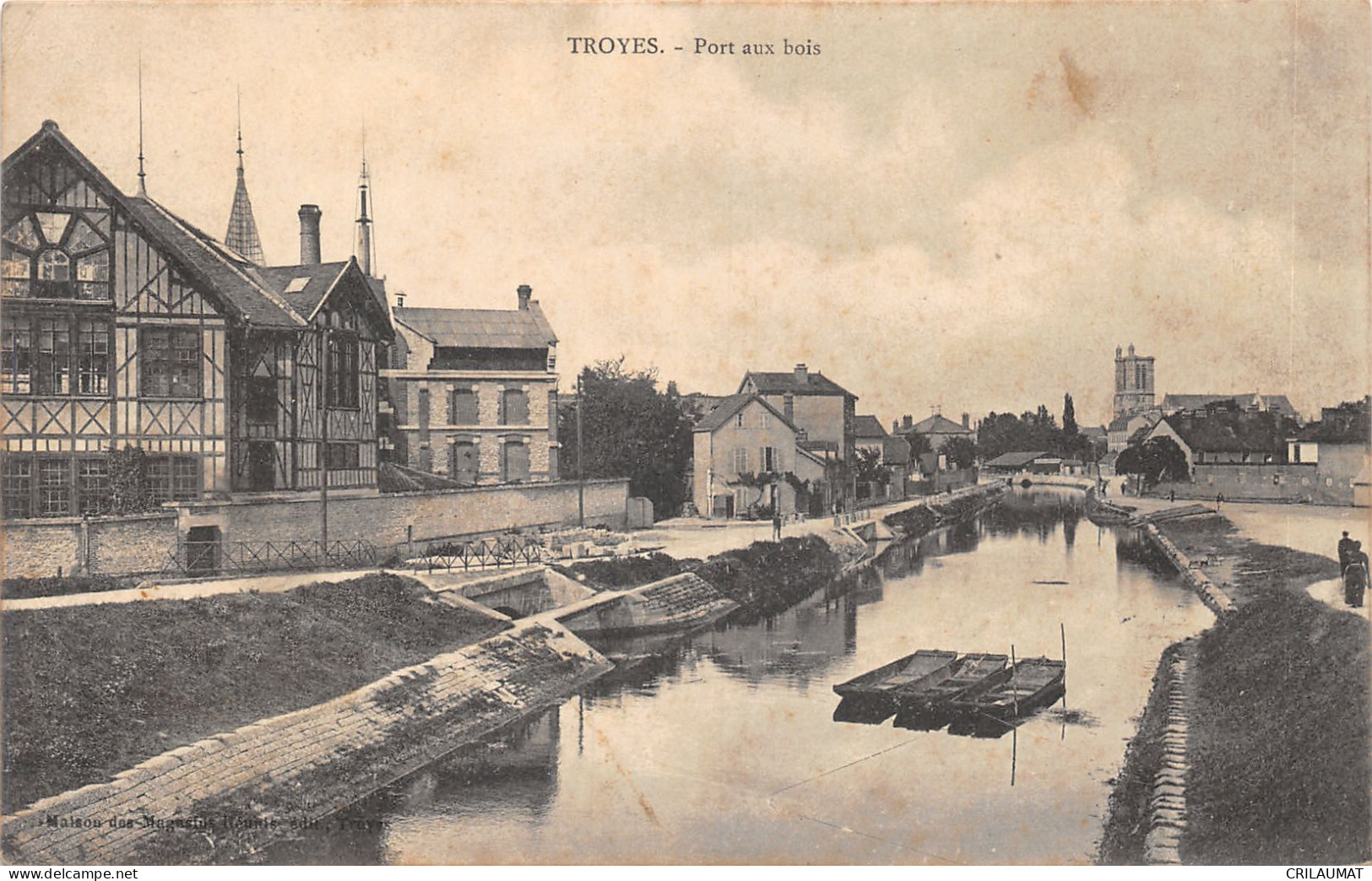 10-TROYES-PORT AU BOIS-N°6027-C/0397 - Troyes