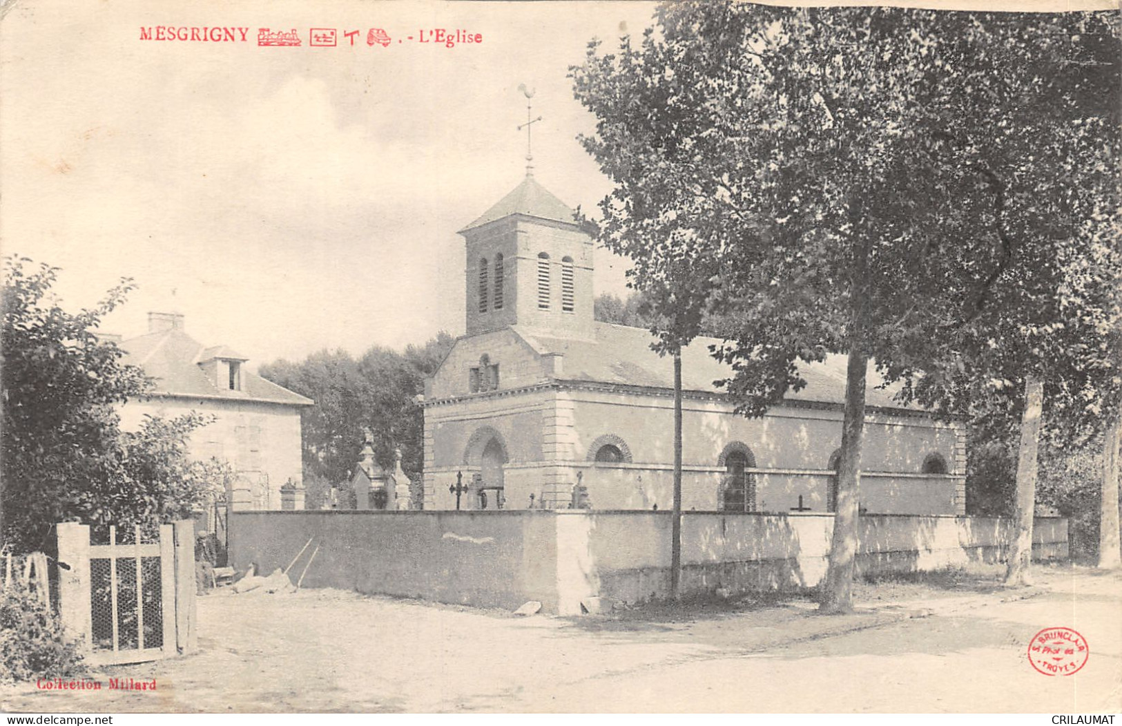 10-MESGRIGNY-L EGLISE-N°6027-C/0357 - Autres & Non Classés