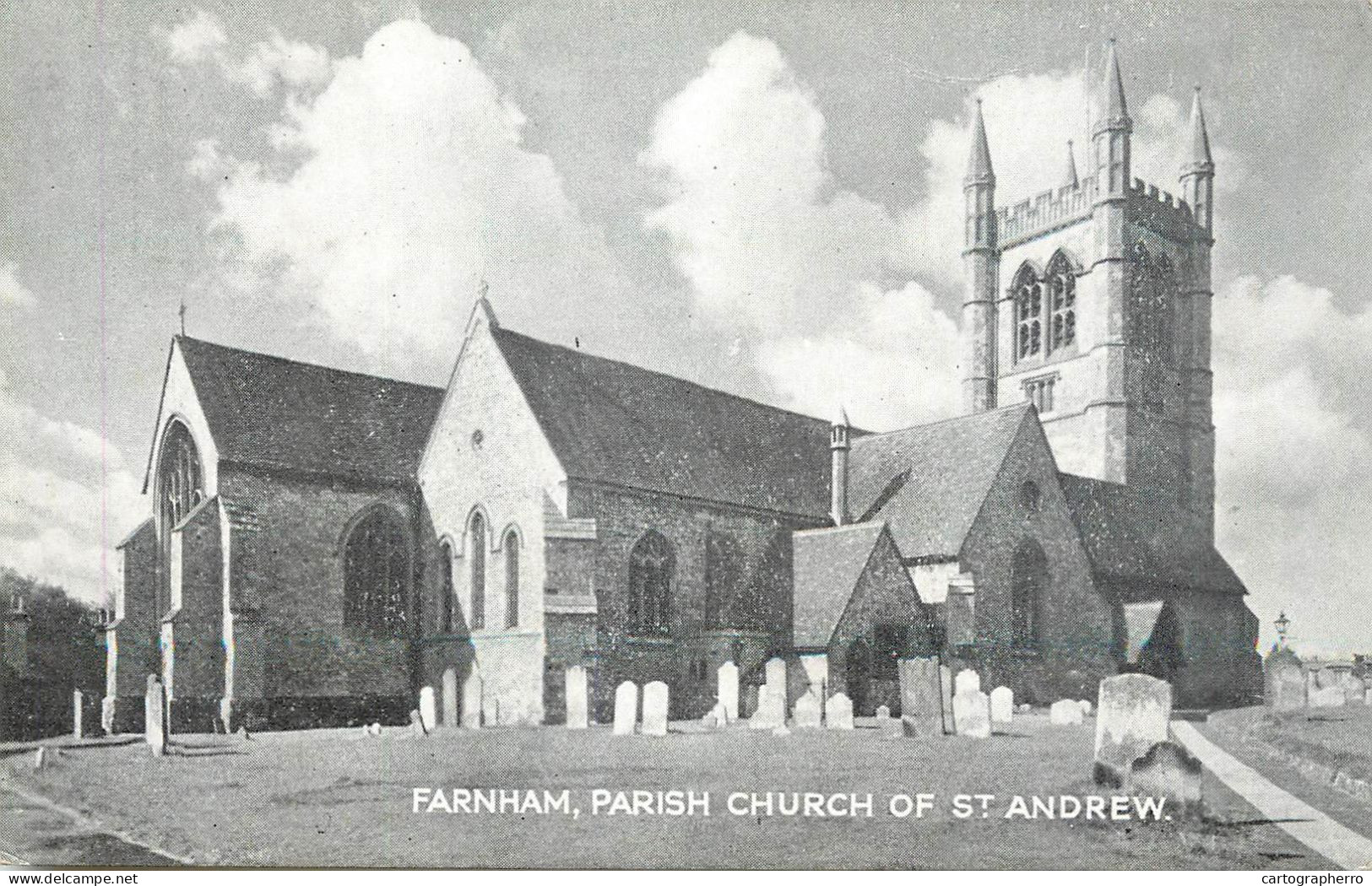 British Churches & Cathedrals Farnham Parish Church Of St. Andrew - Eglises Et Cathédrales