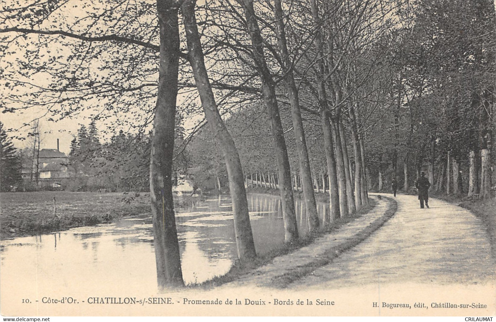 21-CHATILLON SUR SEINE-PROMENADE DE LA DOUIX-N°6027-H/0219 - Chatillon Sur Seine