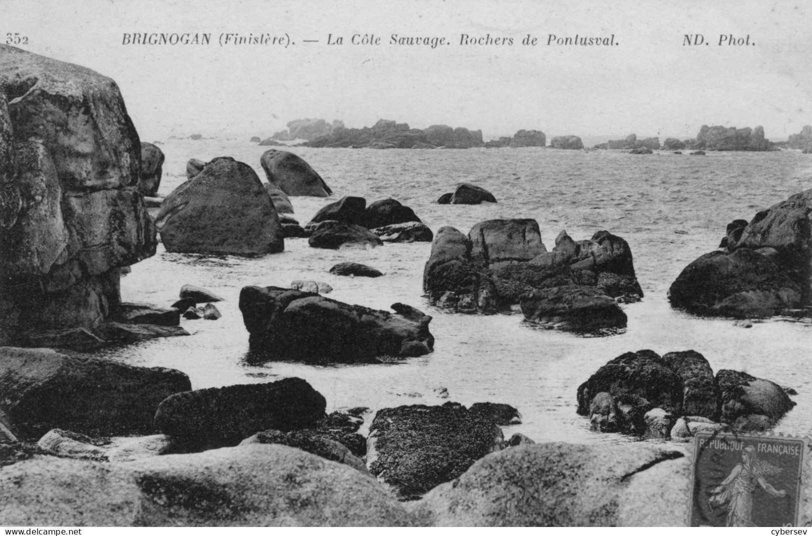 BRIGNOGAN - La Côte Sauvage - Rochers De Pontusval - Brignogan-Plage