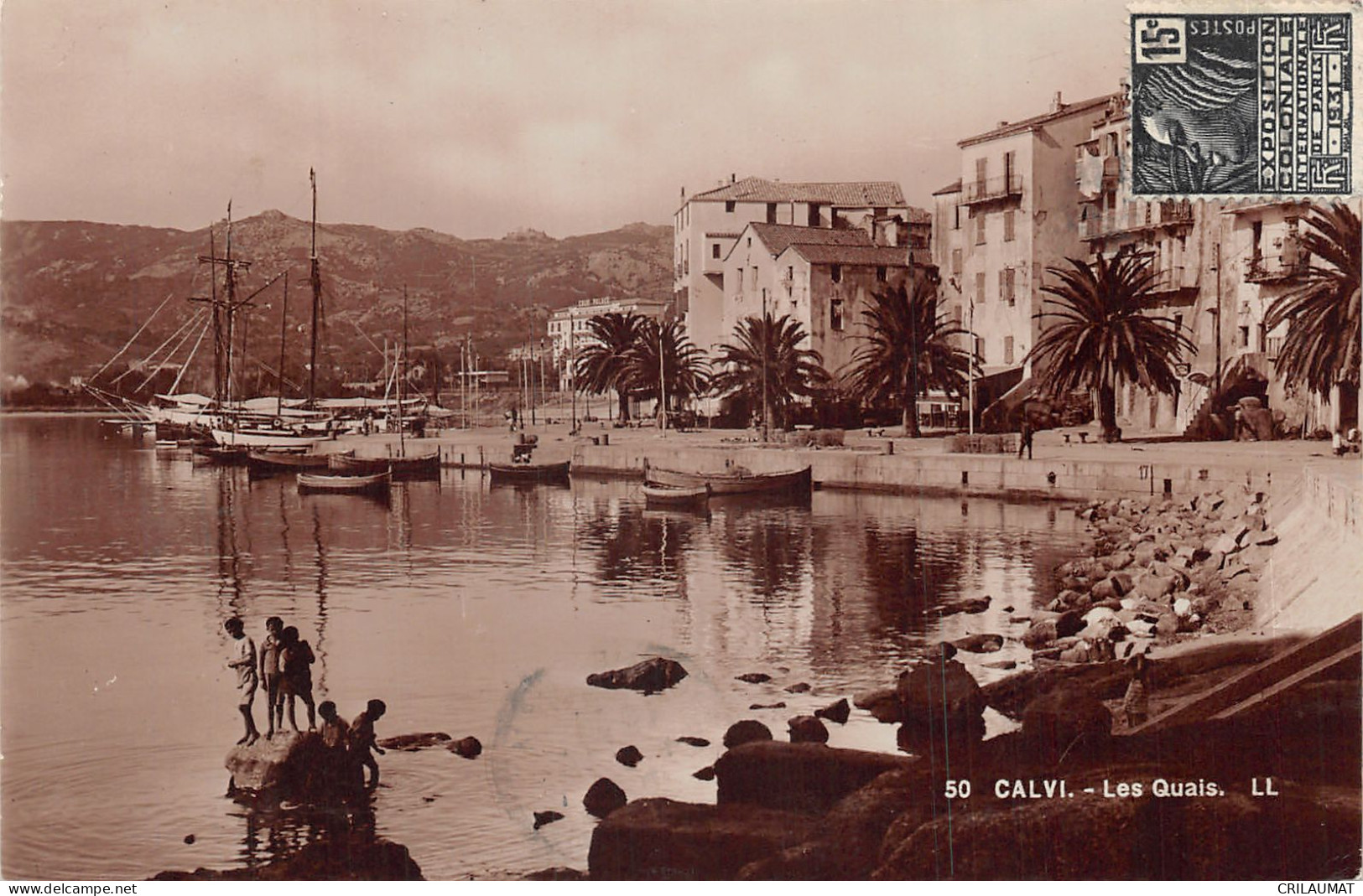 20-CALVI-LES QUAIS-N°6027-H/0077 - Calvi