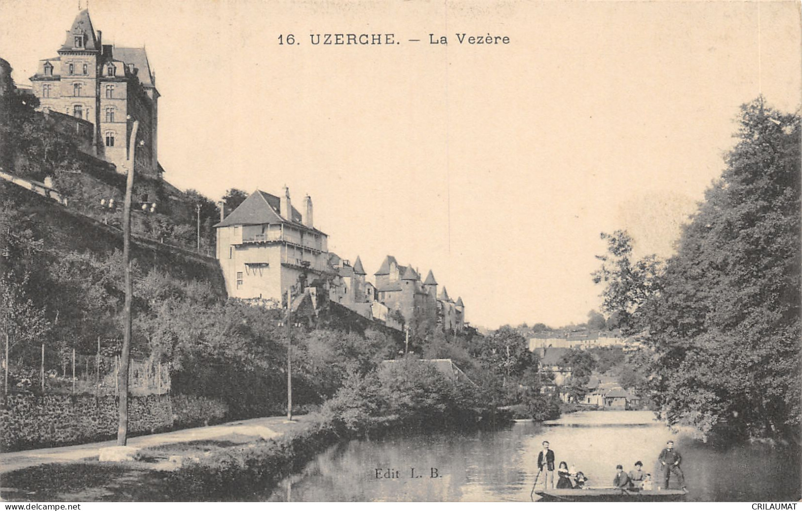 19-UZERCHE-LA VEZERE-N°6027-G/0351 - Uzerche