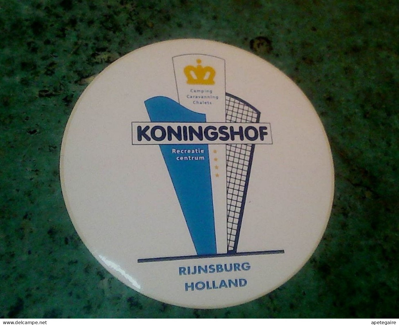 Pays Bas Rijnsburg  Autocollant Non Utilisé Camping Koningshof - Stickers