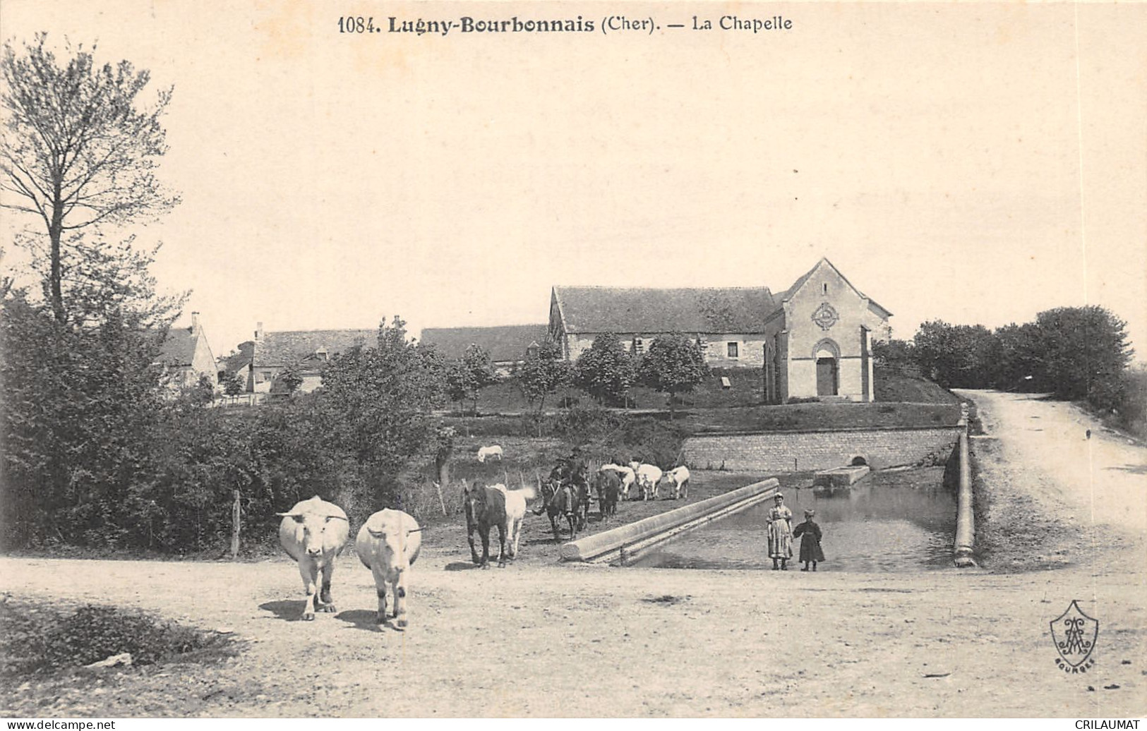 18-LUGNY BOURBONNAIS-LA CHAPELLE-BŒUFS-N°6027-G/0085 - Autres & Non Classés