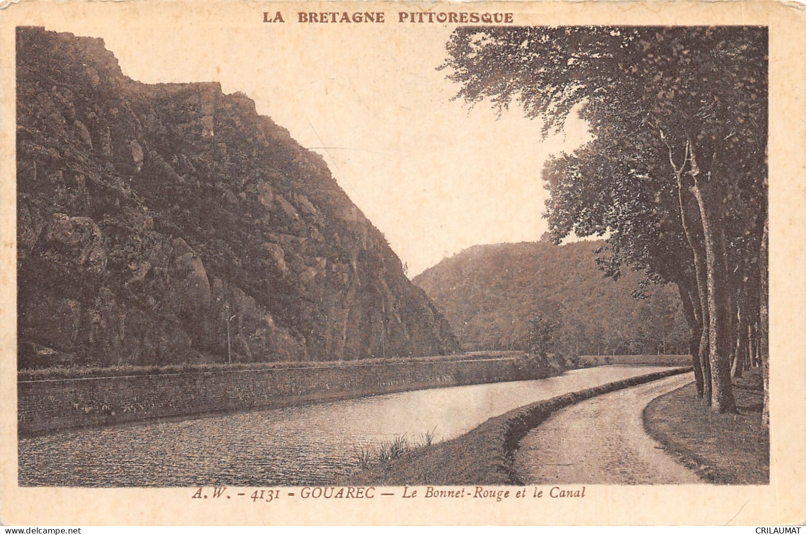 22-GOUAREC-LE CANAL-N°6028-B/0121 - Gouarec