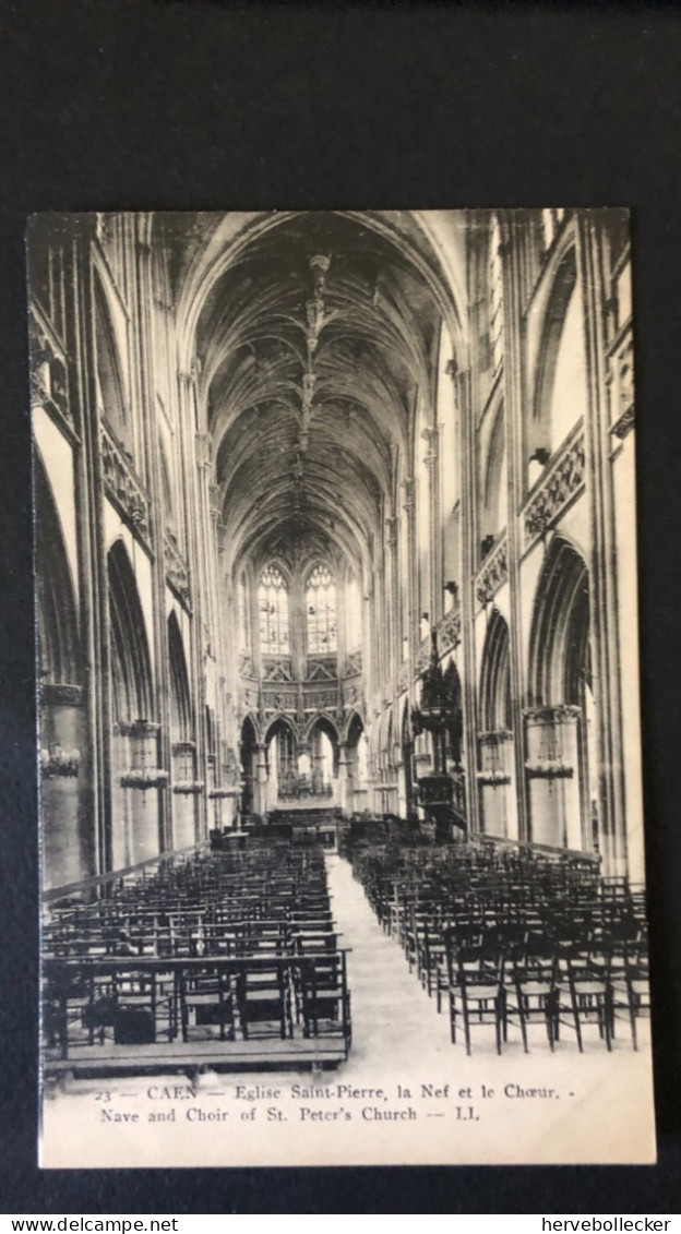 Caen - L'Eglise Saint Pierre - La Nef Et Le Choeur - 14 - Caen