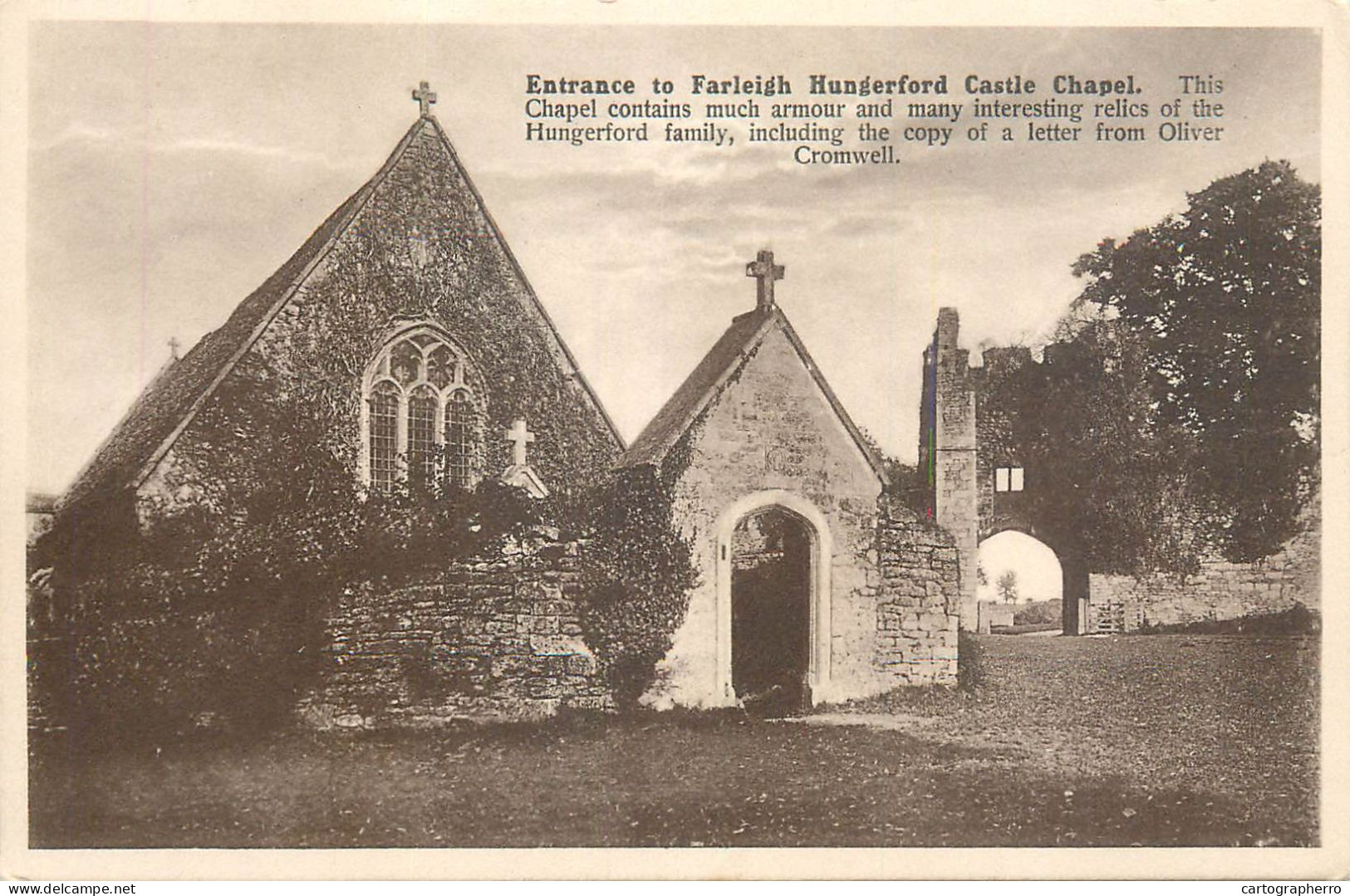 British Churches & Cathedrals Farleigh Hungerford Castle Chapel - Kerken En Kathedralen