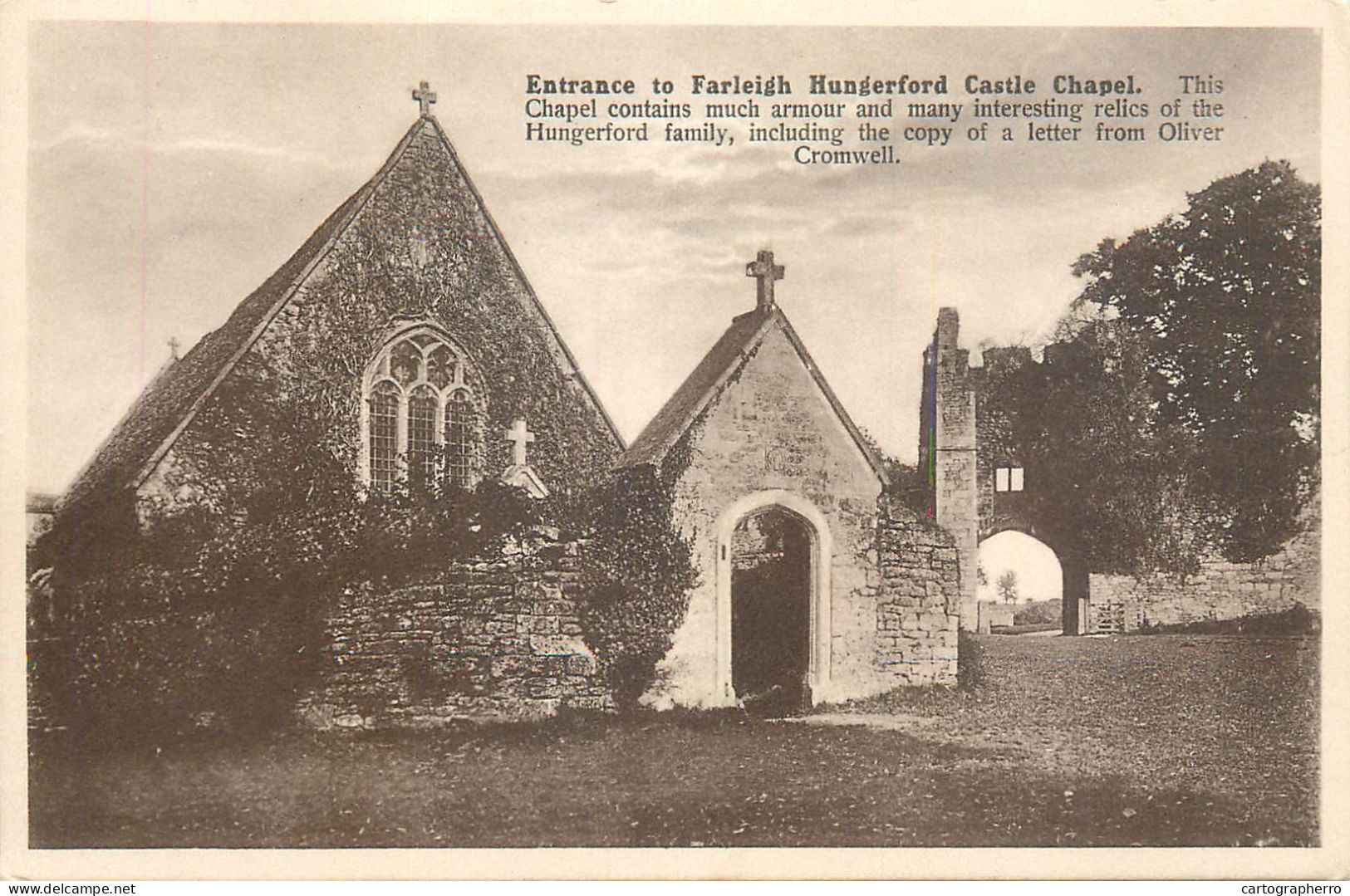 British Churches & Cathedrals Farleigh Hungerford Castle Chapel - Chiese E Cattedrali