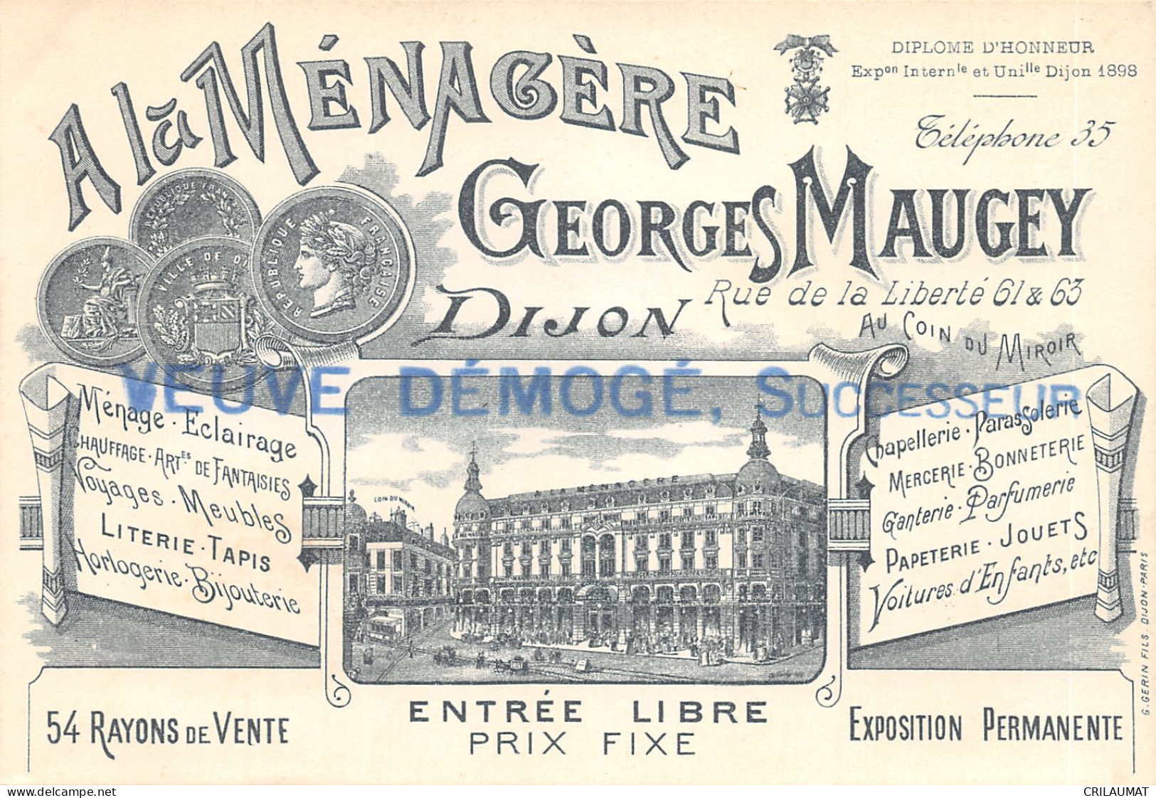 21-DIJON-A LA MENAGERE-N°6027-H/0345 - Dijon