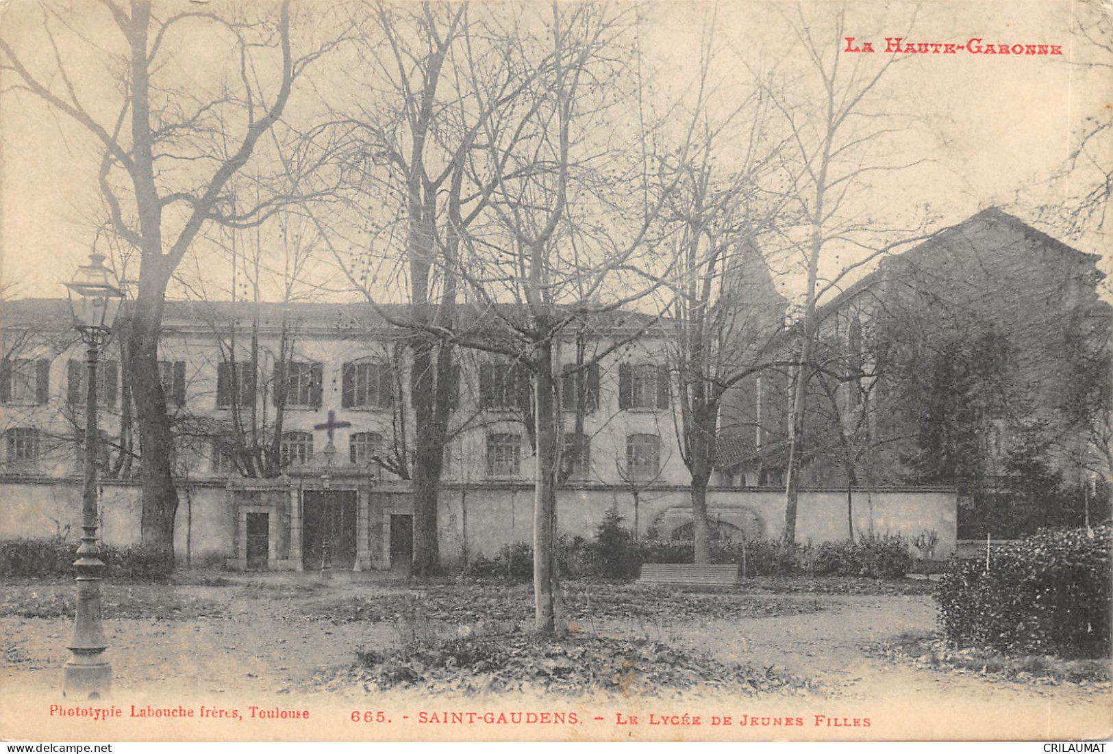 31-SAINT GAUDENS-LYCEE DE JEUNES FILLES-N°6028-E/0111 - Saint Gaudens