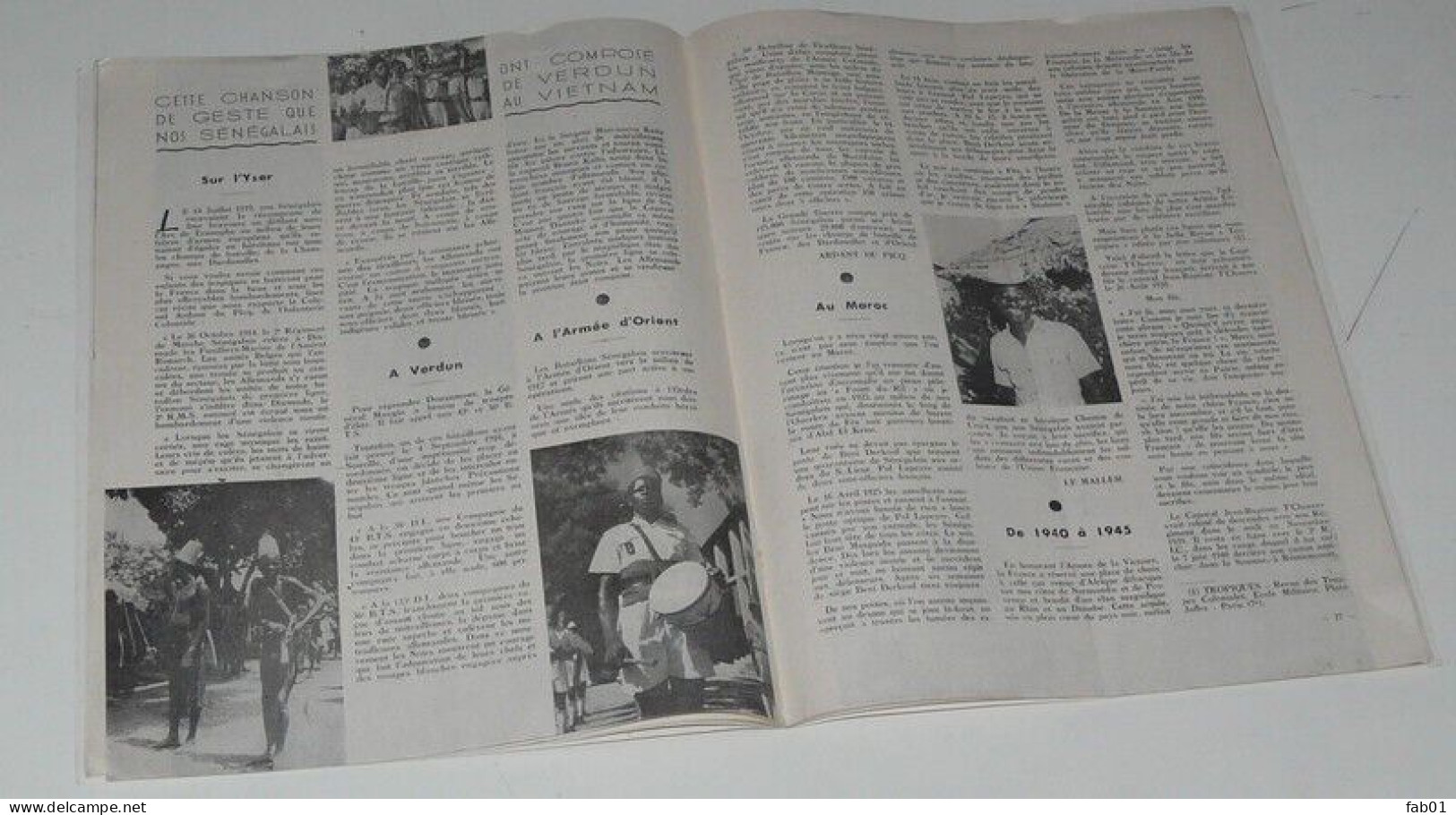 Combattant D'Indochine D'avril 1953.(Commando Bergerol-procédure De Saut-Sénégalais). - Algemene Informatie