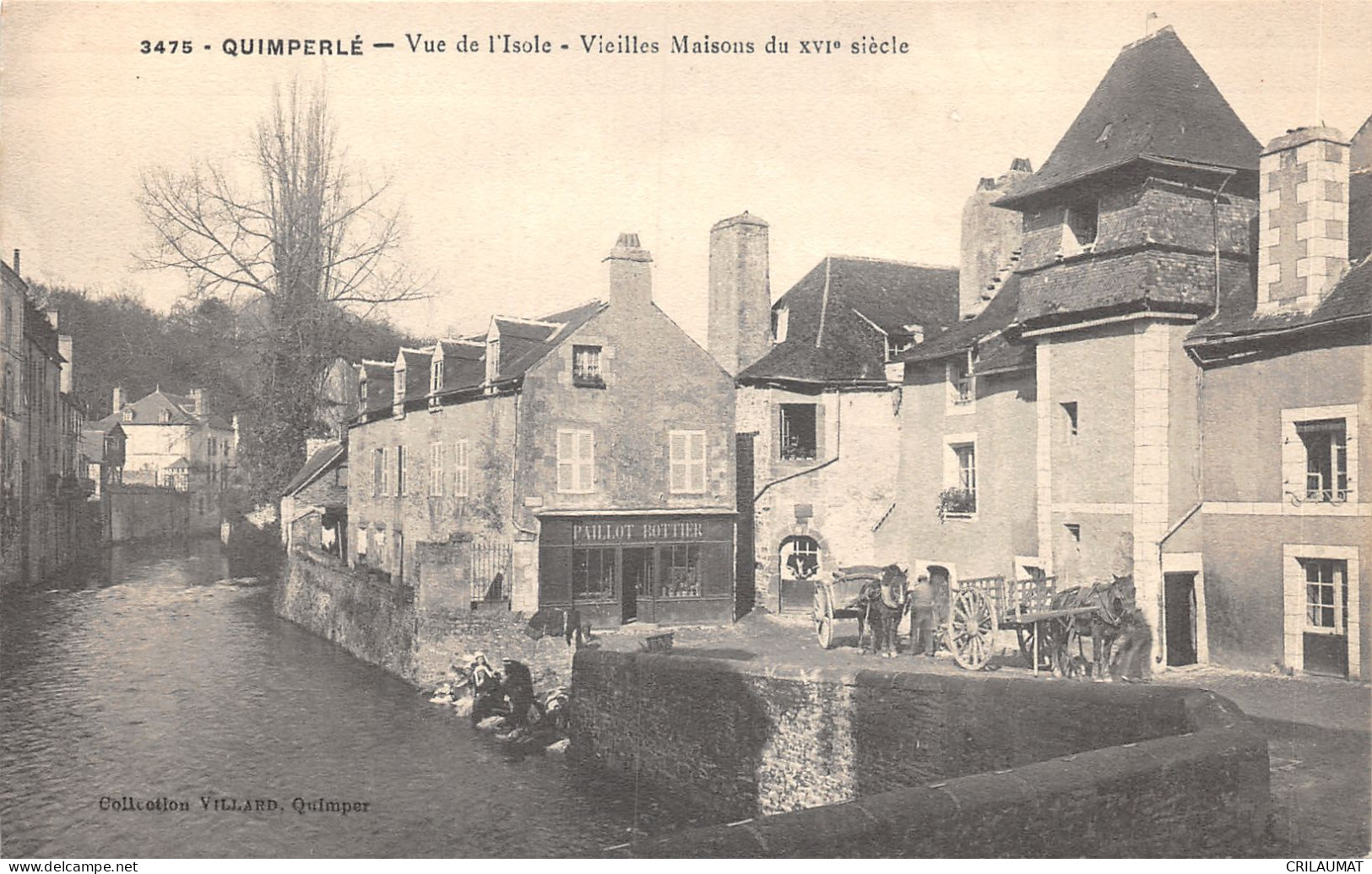 29-QUIMPERLE-VIEILLES MAISONS-N°6028-E/0003 - Quimperlé