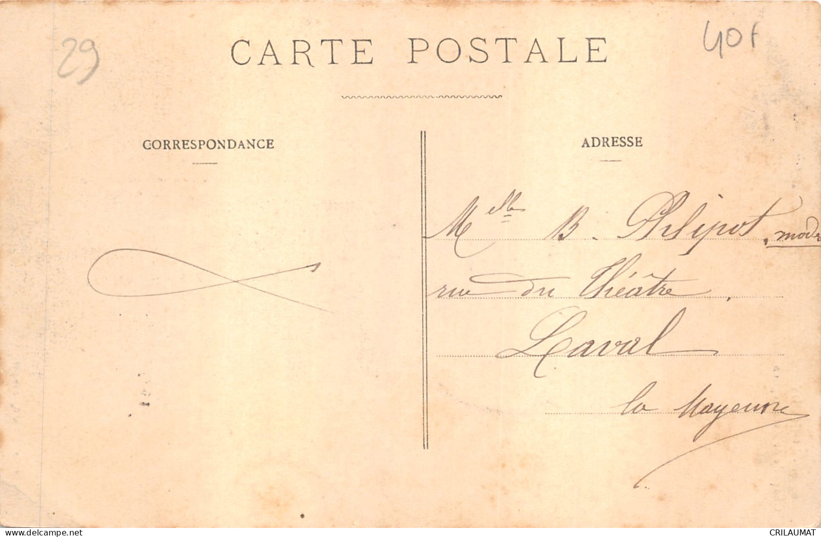 29-LOCTUDY-CHAPELLE DE KERVEREGUEN-N°6028-D/0347 - Loctudy