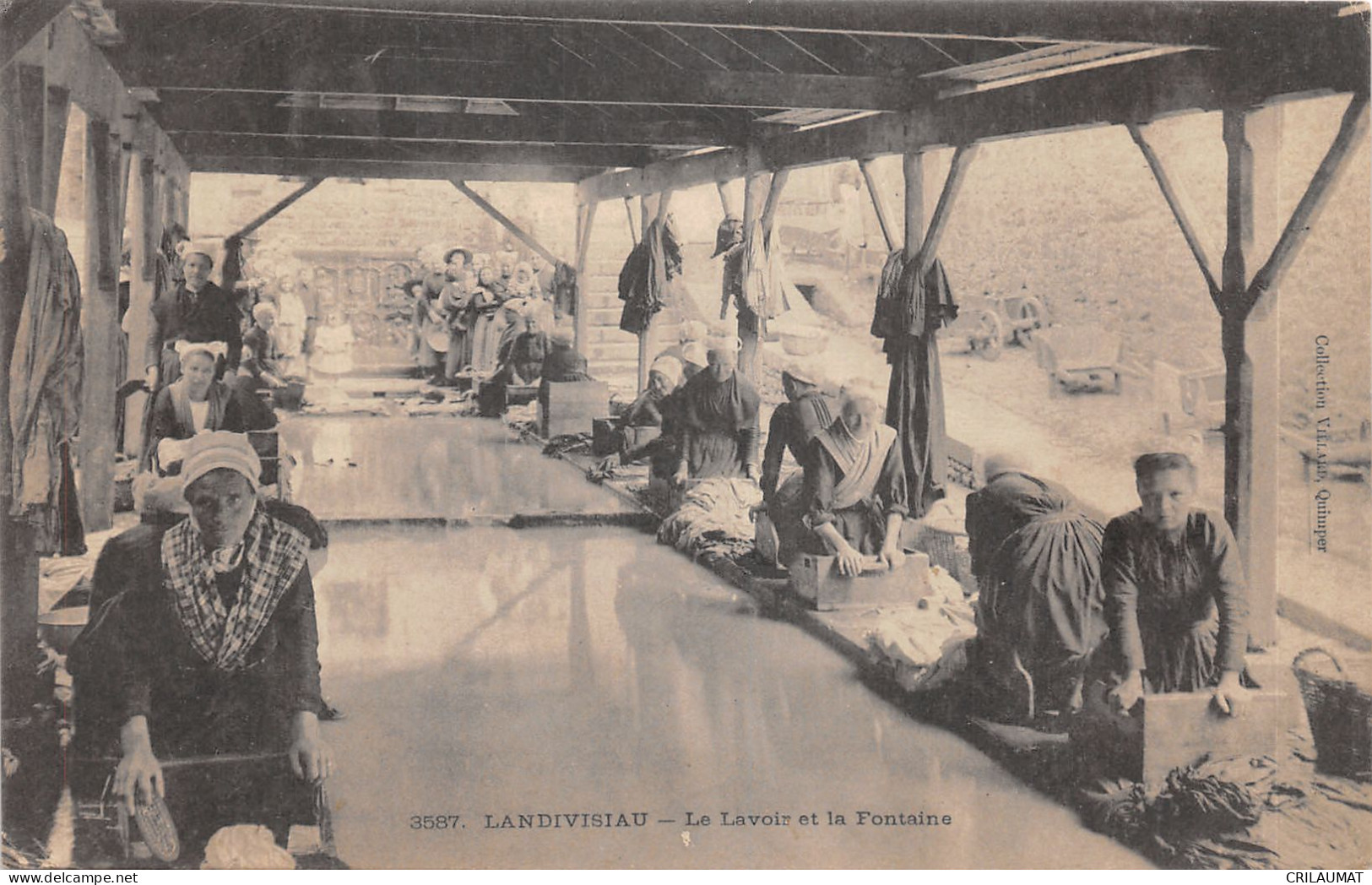 29-LANDIVISIAU-FEMMES AU LAVOIR -N°6028-D/0317 - Landivisiau