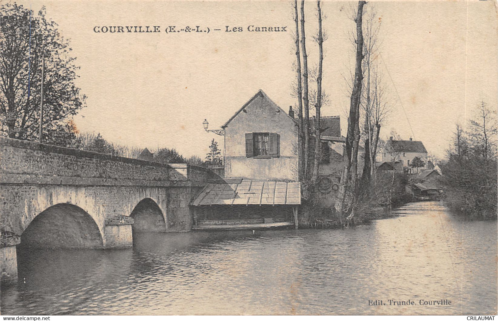 28-COURVILLE-LES CANAUX-N°6028-D/0193 - Courville