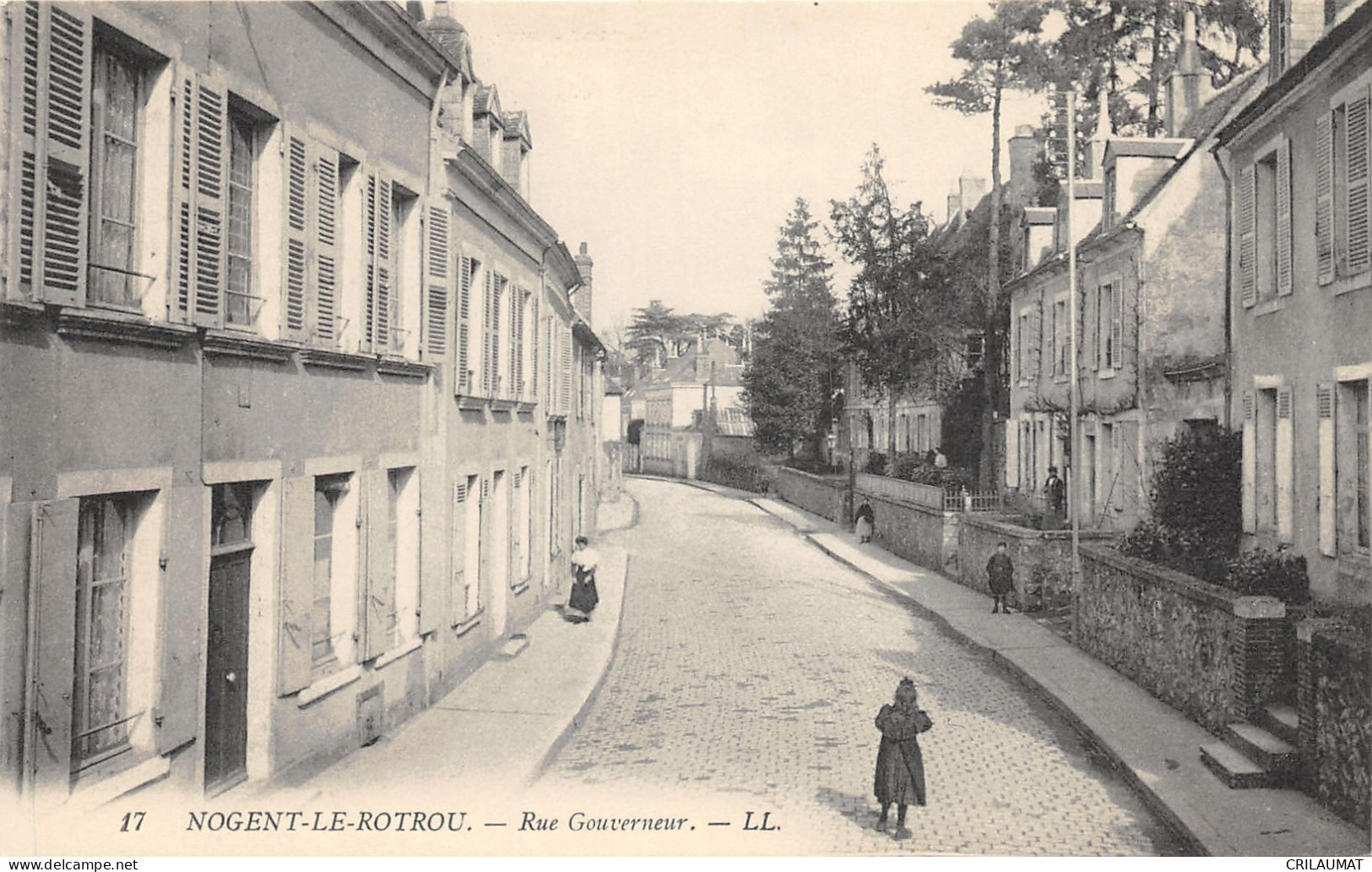 28-NOGENT LE ROTROU-RUE GOUVERNEUR-N°6028-D/0139 - Nogent Le Rotrou