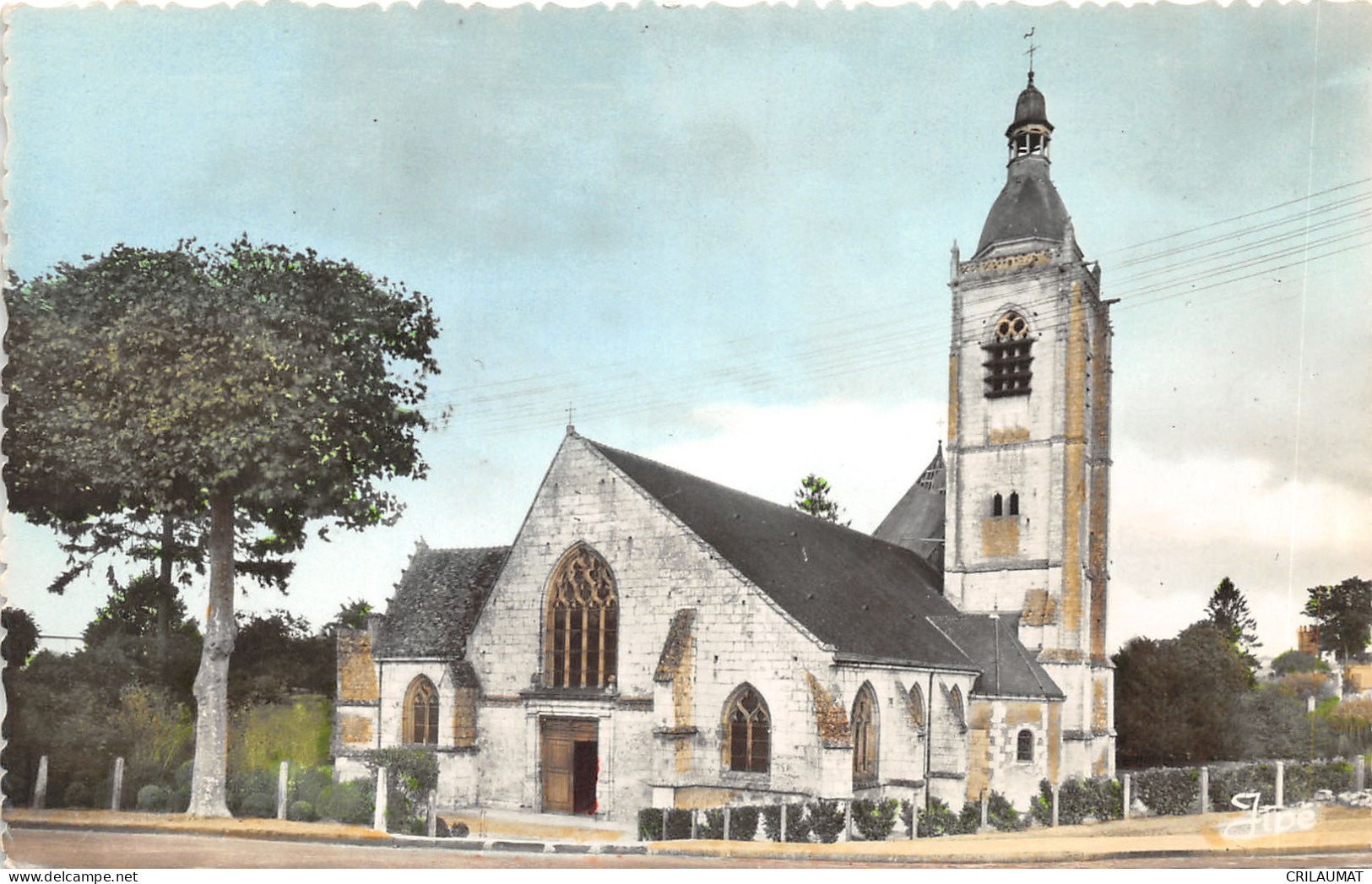 28-NOGENT LE ROTROU-EGLISE SAINT HILAIRE-N°6028-D/0137 - Nogent Le Rotrou