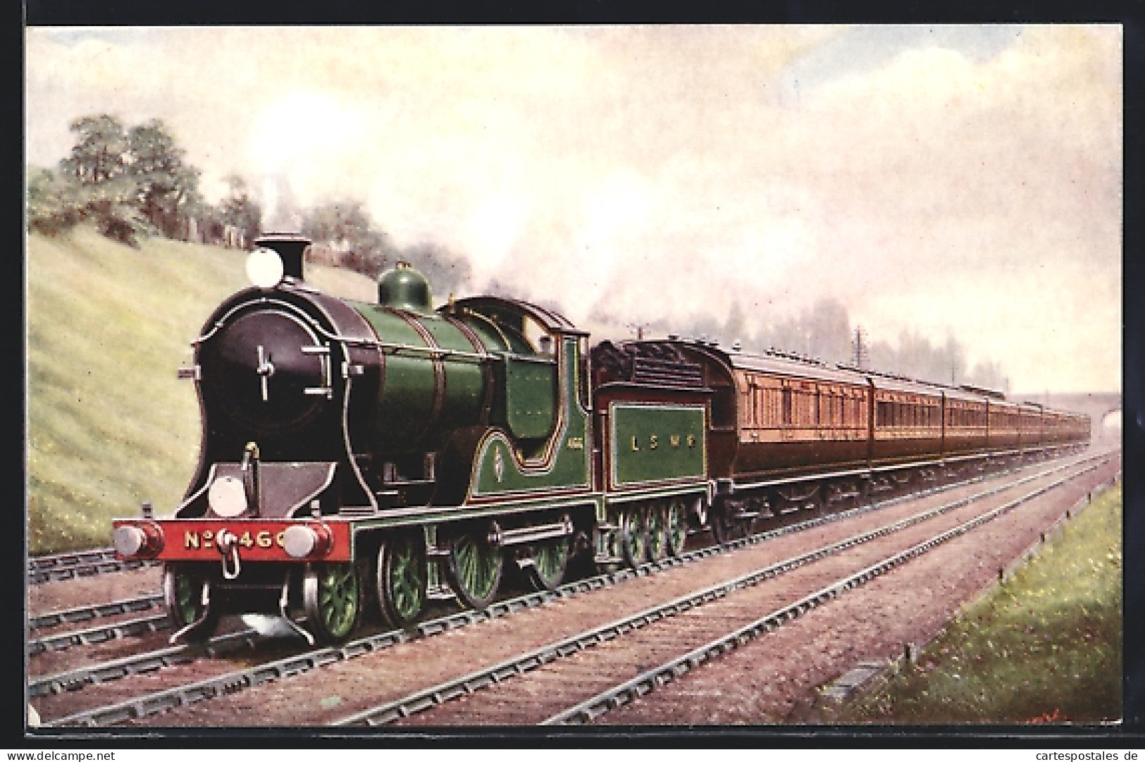 Pc Exeter Express, L & SWR, Englische Eisenbahn  - Treinen
