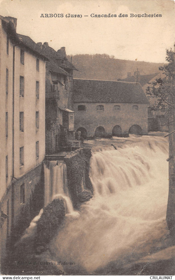 39-ARBOIS-CASCADES DES BOUCHERIES-N°6028-G/0357 - Arbois