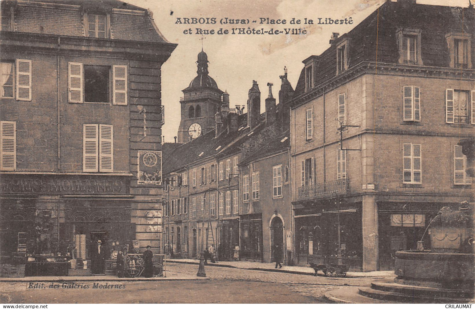 39-ARBOIS-PLACE DE LA LIBERTE-N°6028-G/0319 - Arbois