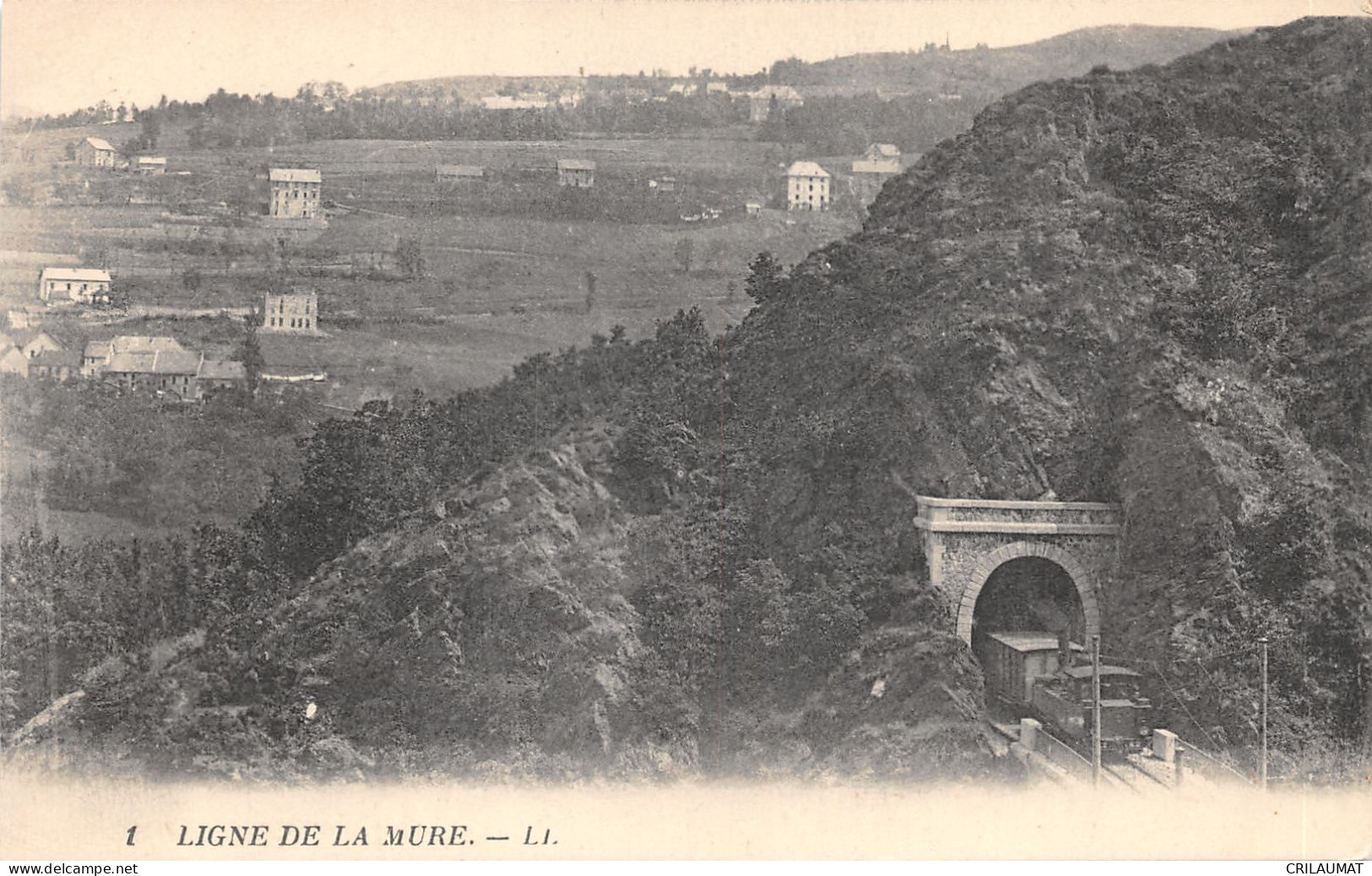 38-LA MURE-LIGNE DE CHEMIN DE FER-N°6028-G/0301 - La Mure