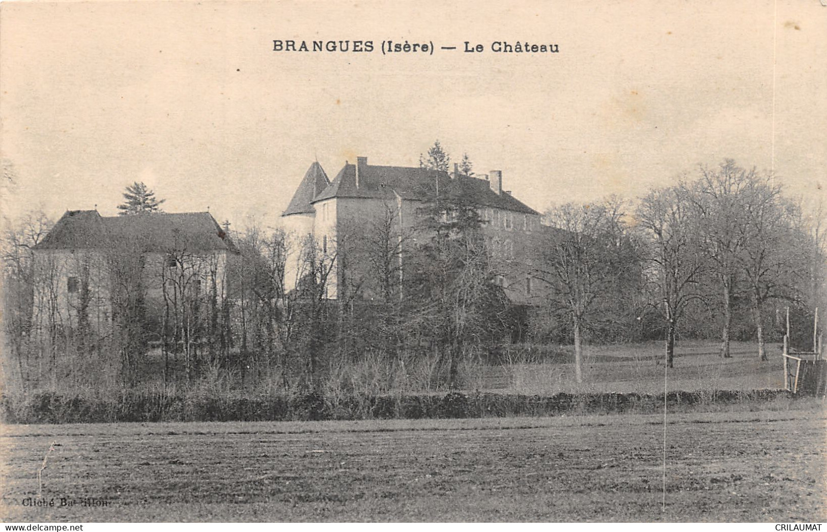 38-BRANGUES-LE CHATEAU-N°6028-G/0211 - Brangues