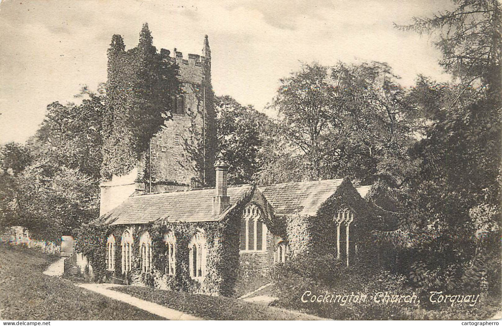 British Churches & Cathedrals Cockington Church Torquay - Eglises Et Cathédrales