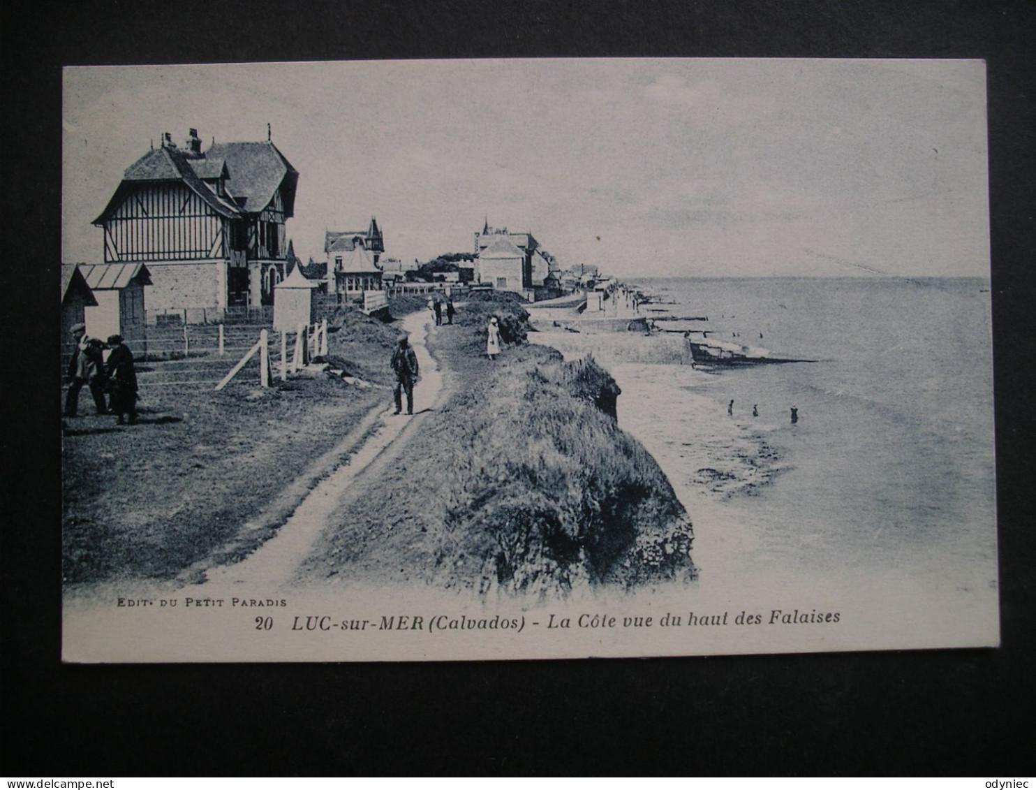 Luc-sur-Mer(Calvados)-La Cote Vue Du Haut Des Falaises - Luc Sur Mer