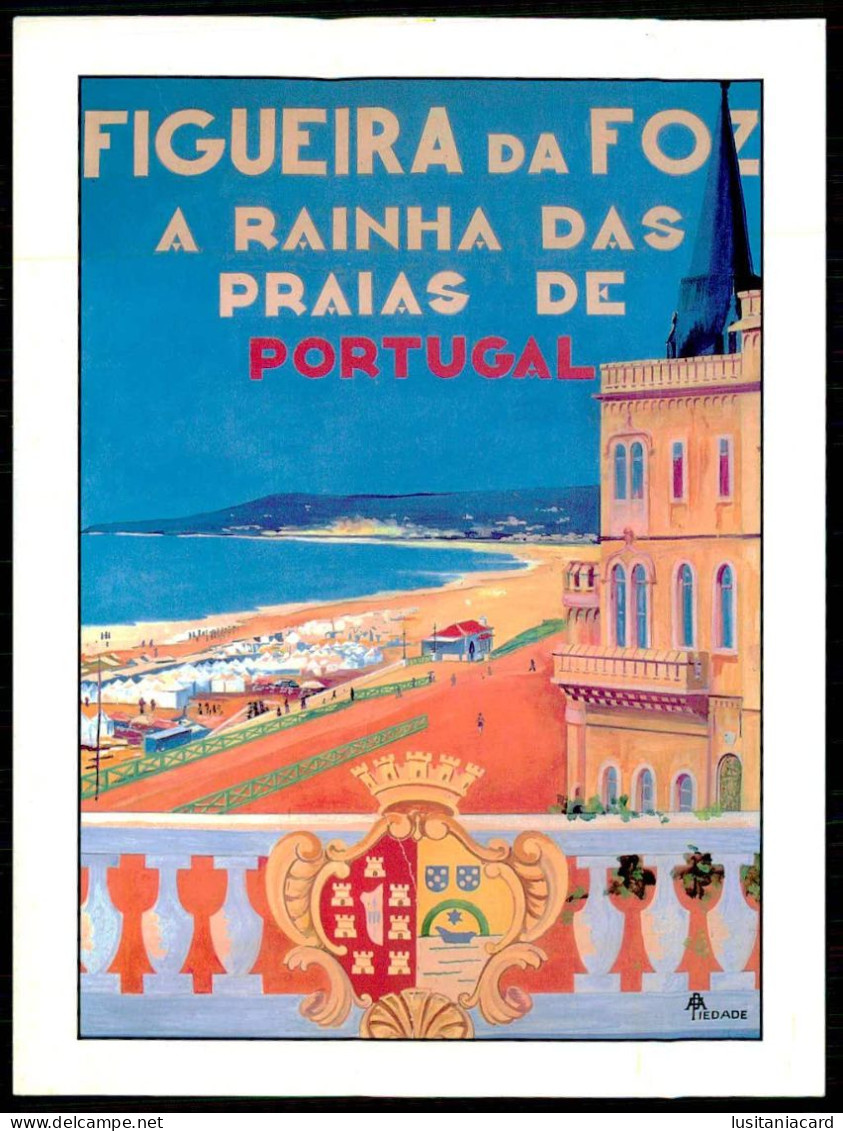 FIGUEIRA DA FOZ - PUBLICIDADE - Cartazes. (12 POSTAIS)(  Ed. De Gabriel Grácio Nºs 1 A 12) Carte Postale - Coimbra