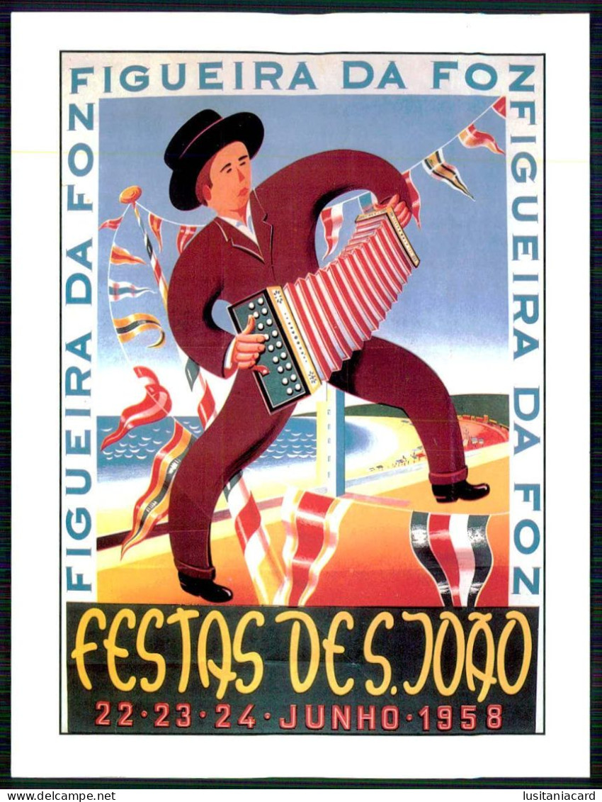 FIGUEIRA DA FOZ - PUBLICIDADE - Cartazes. (12 POSTAIS)(  Ed. de Gabriel Grácio Nºs 1 a 12) carte postale