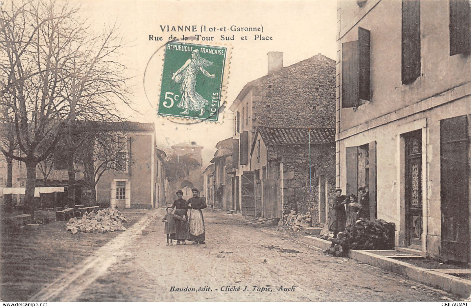 47-VIANNE-RUE DE LA TOUR-N°6029-B/0235 - Autres & Non Classés